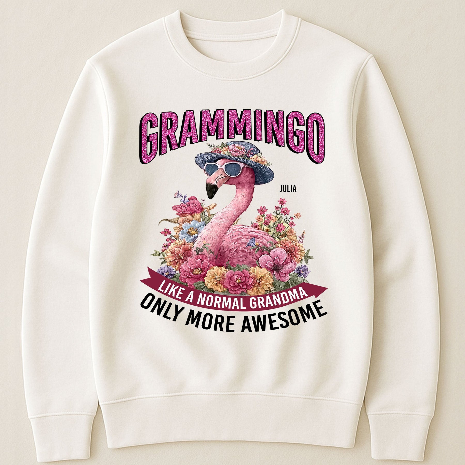 Grammingo Like A Normal Grandma, Only More Awesome - Personalized Shirt