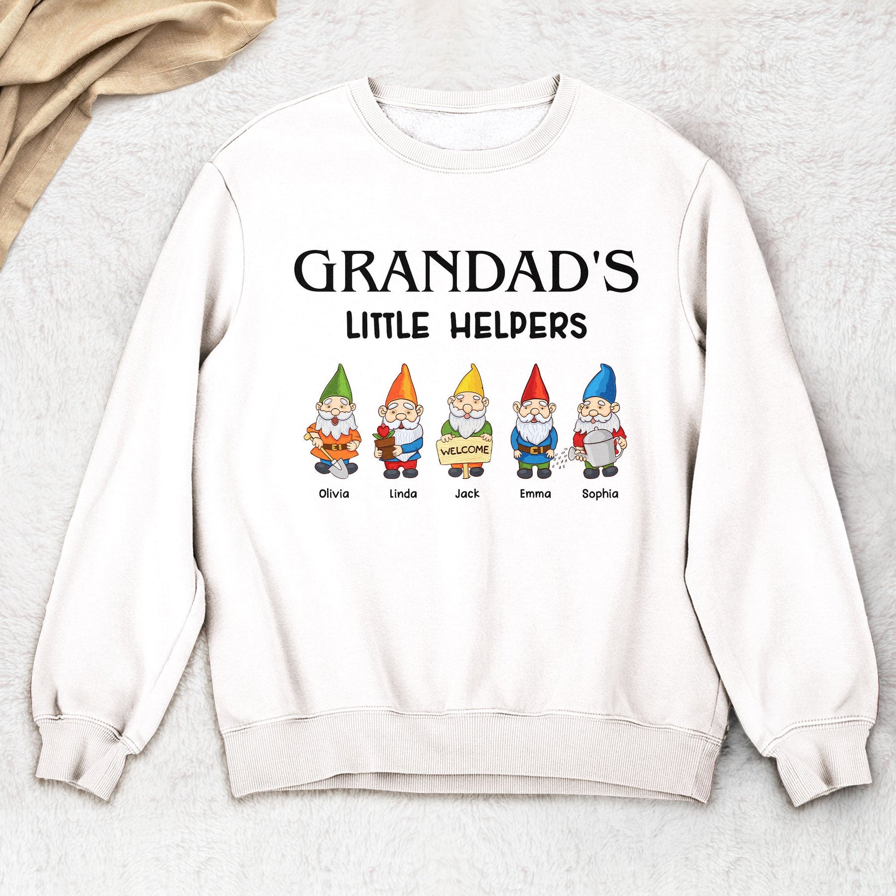 Grandad's Little Helpers - Personalized Shirt