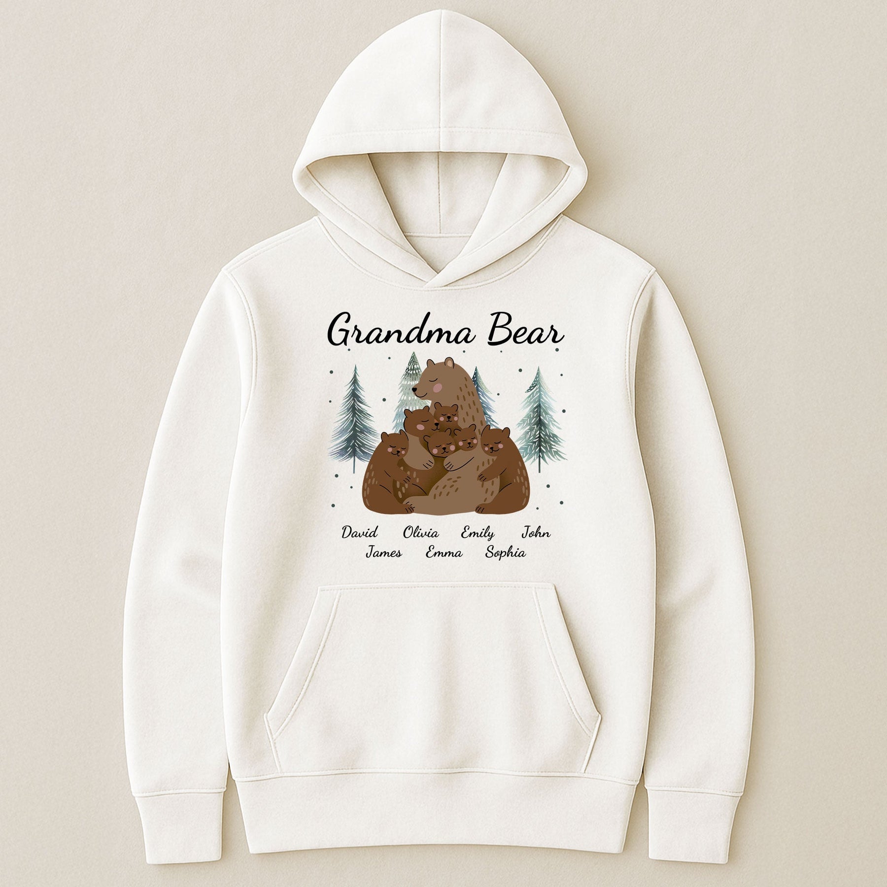 Grandma Bear Winter - Personalized Shirt