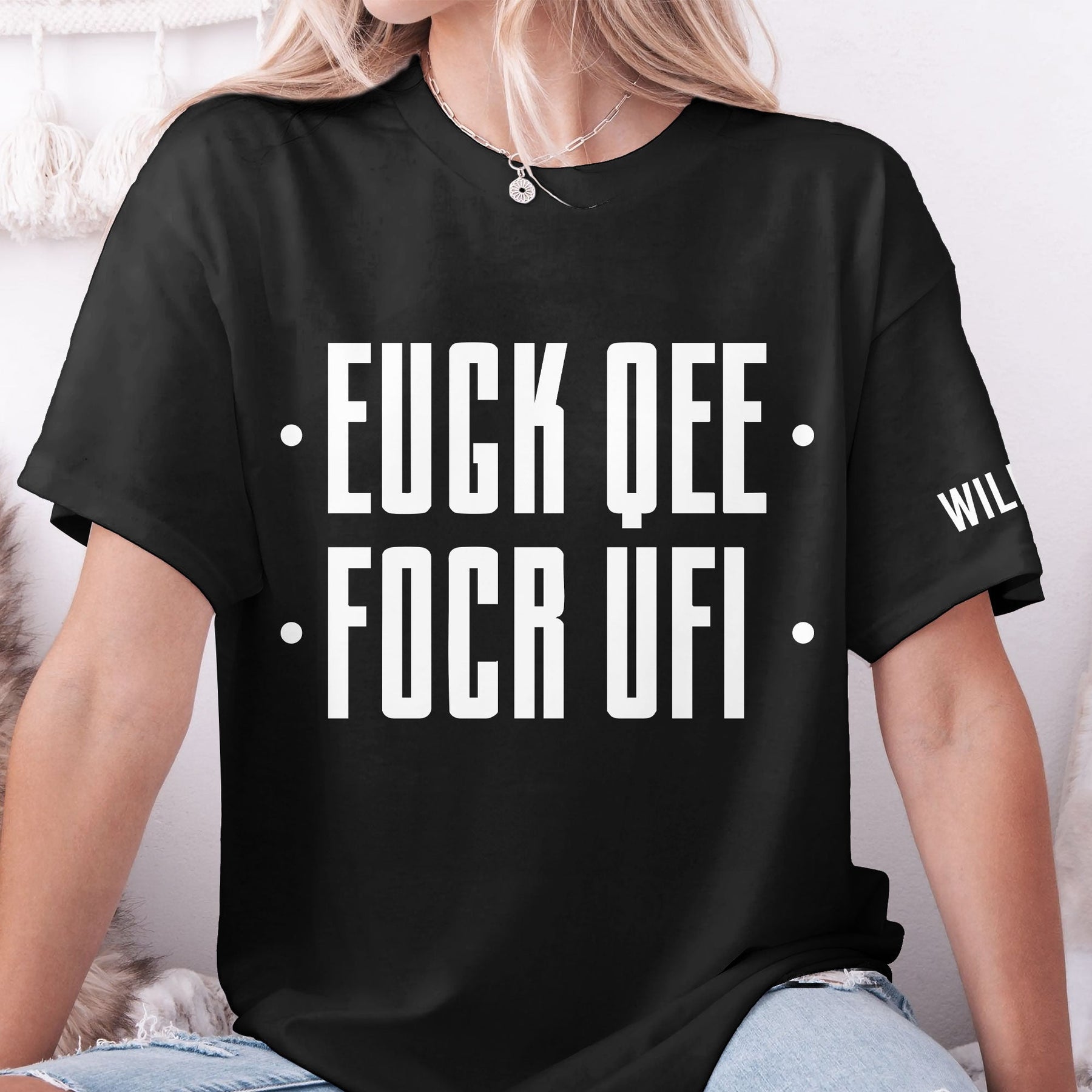 Hidden Message Fck Off - Personalized Shirt