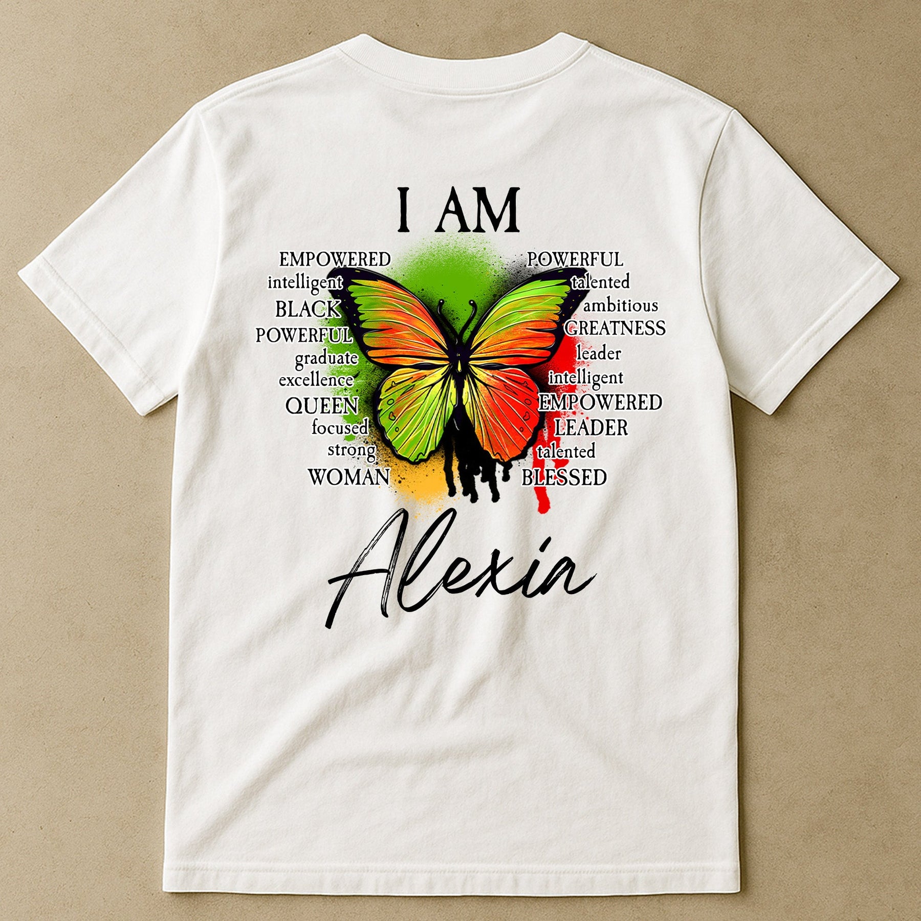 I Am A Black Queen History Juneteenth - Personalized Back Printed Shirt