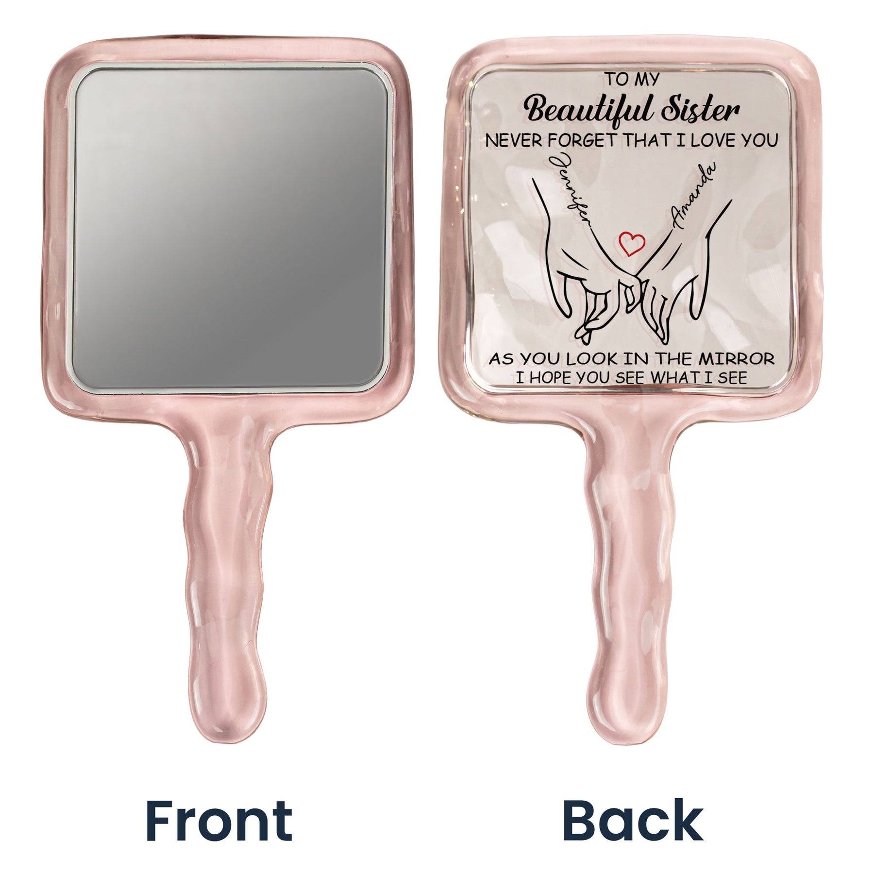 I Hope You See What I See - Personalized Handheld Mirror