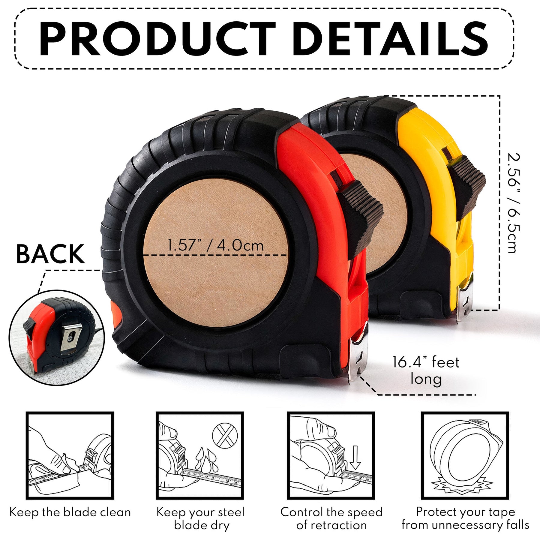 I Love Every Inch Of You, Some Inches More Than Others - Fun Gifts For Him - Personalized Tape Measure