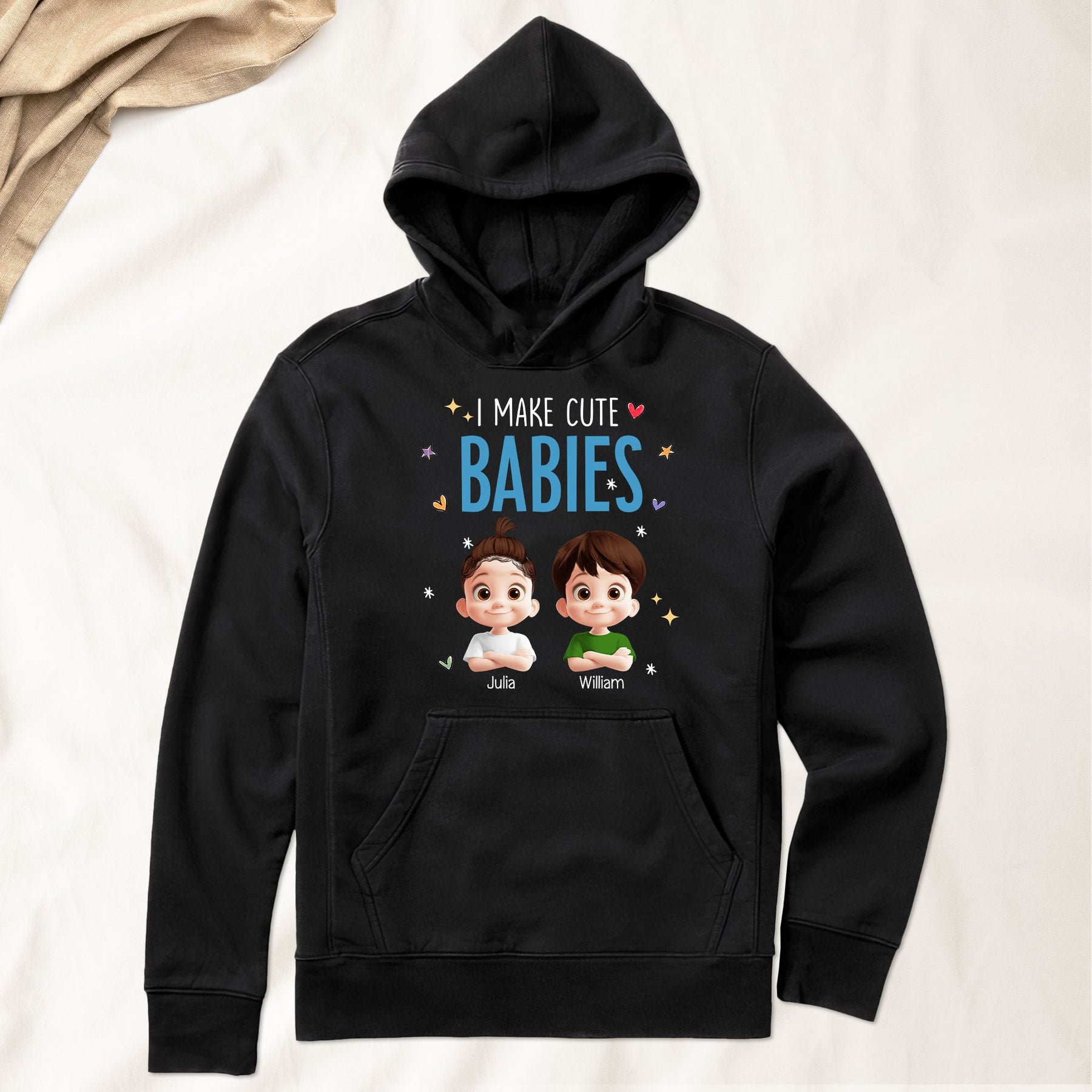 I Make Cute Babies - Personalized Shirt