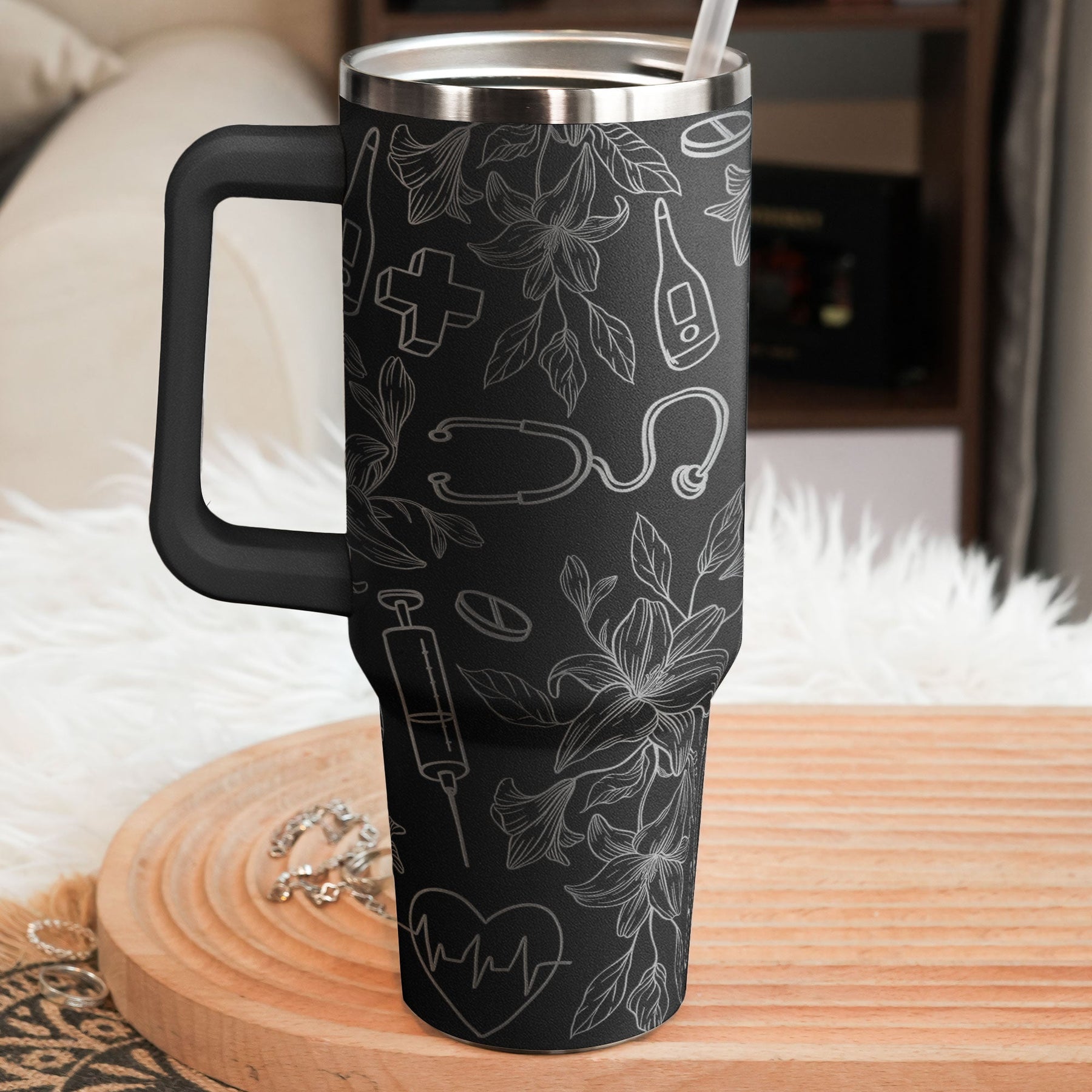 I Will St*b You - Personalized 40oz Tumbler