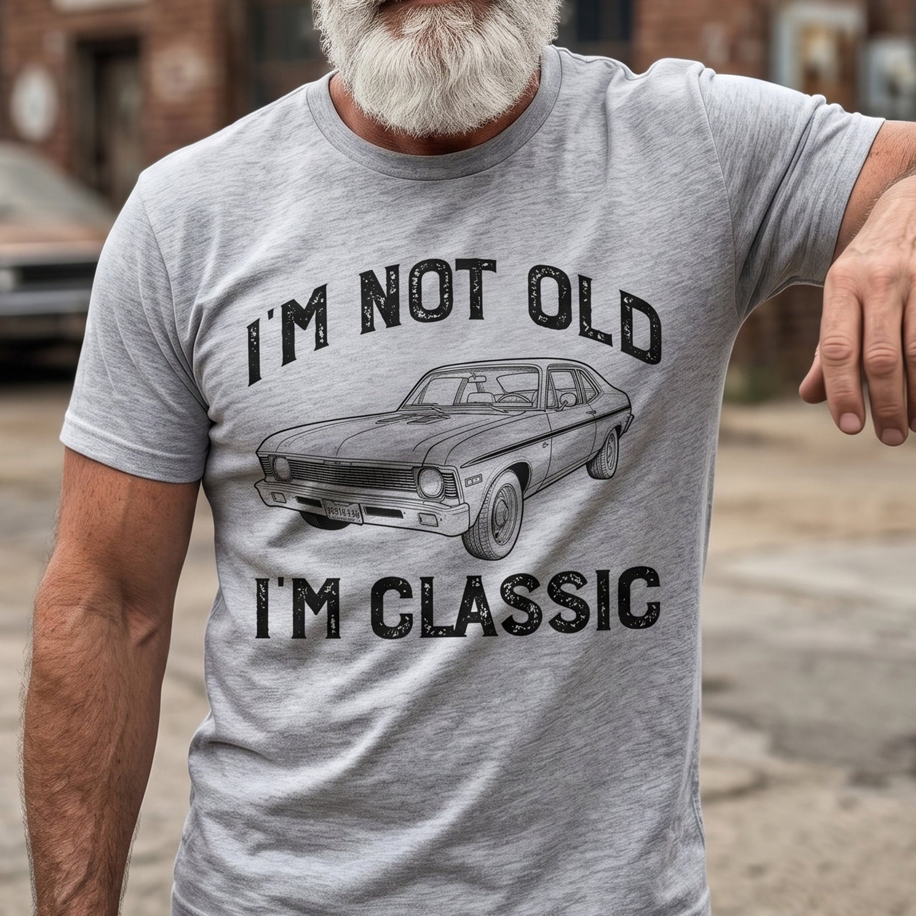 I'm Not Old I'm Classic Custom Car Photo Gift For Him, Gift For Her - Personalized Shirt