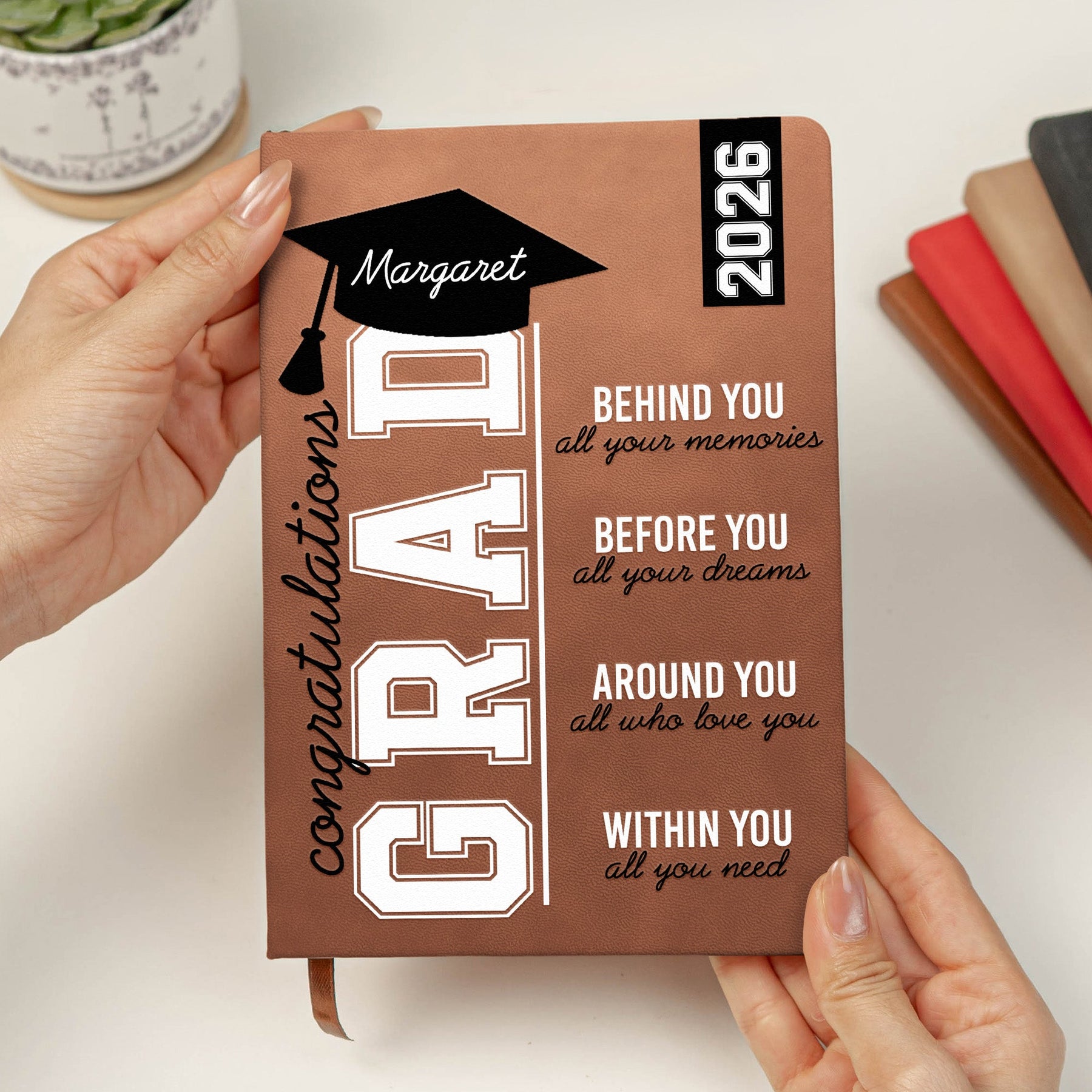 Inspirational Graduation - Personalized Journal