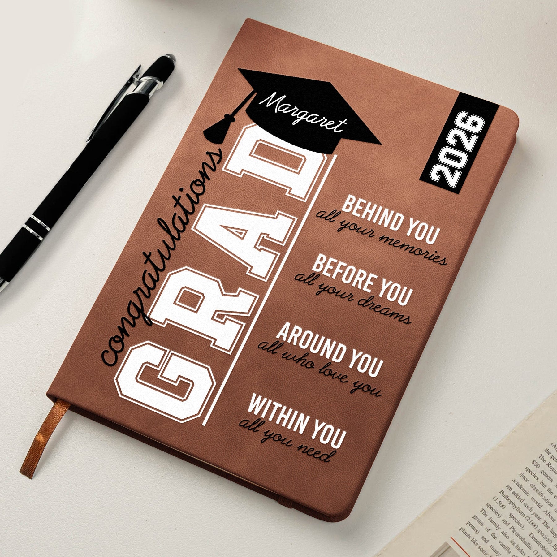 Inspirational Graduation - Personalized Journal