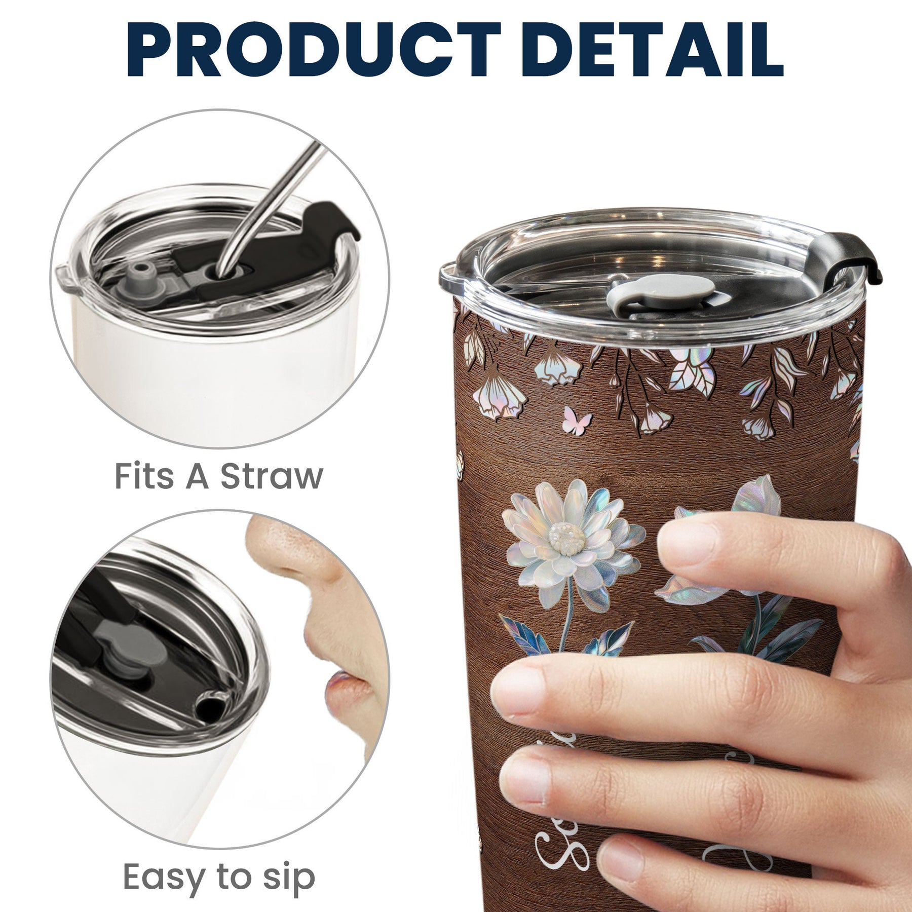 It Takes A Long Time To Grow An Old Friend Birth Month Ver - Personalized Tumbler Cup