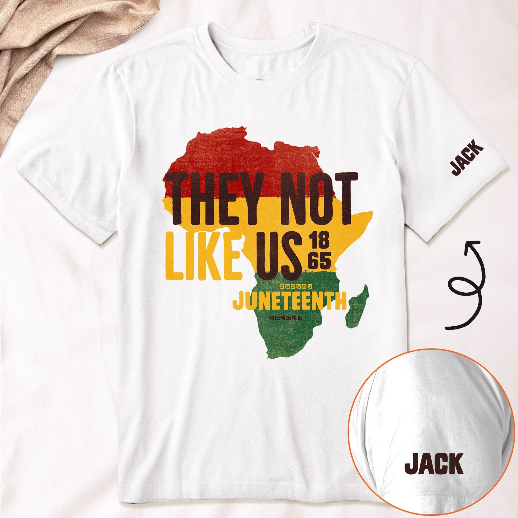 Juneteenth They Not Like Us - Personalized Shirt