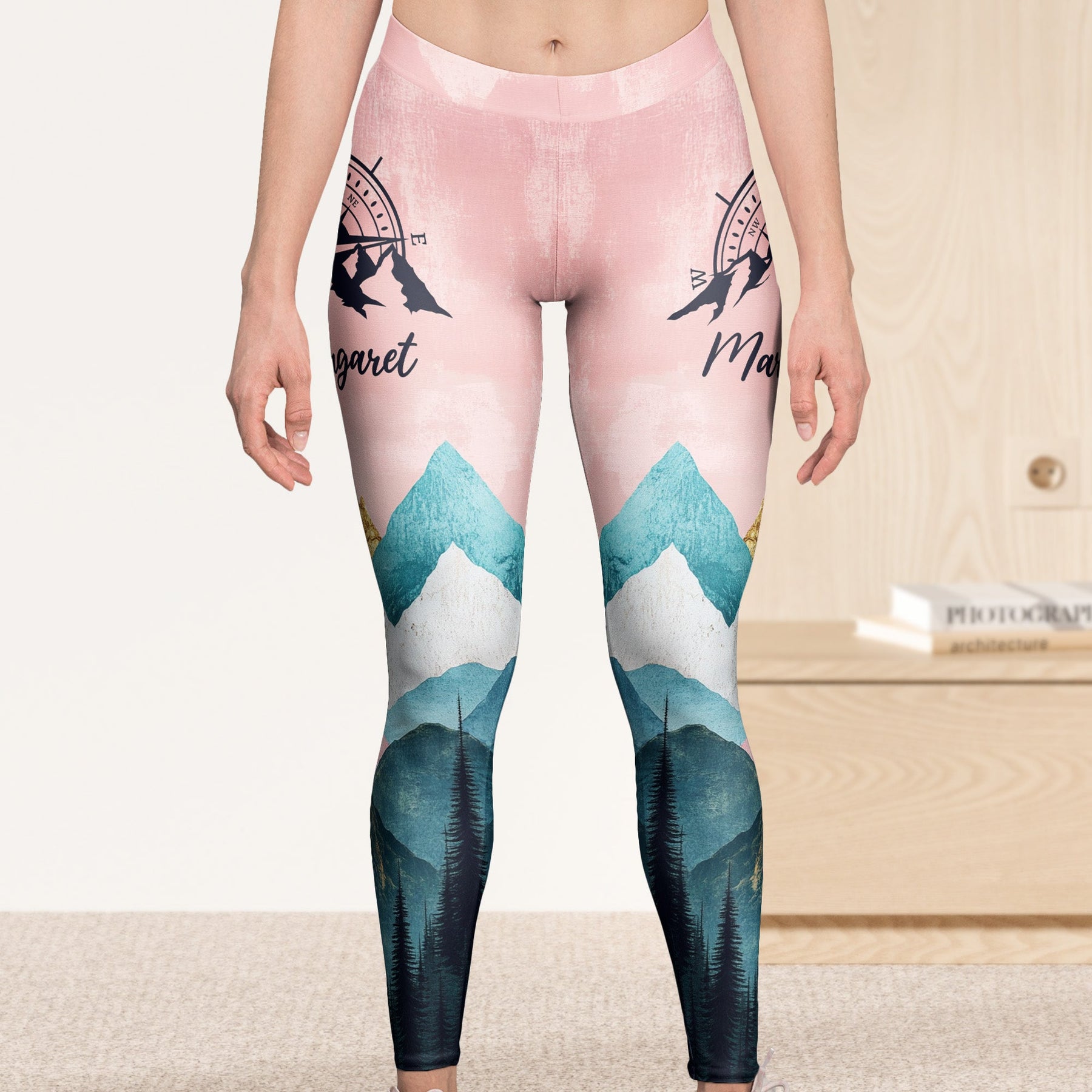 Not All Those Who Wander Are Lost - Personalized Leggings