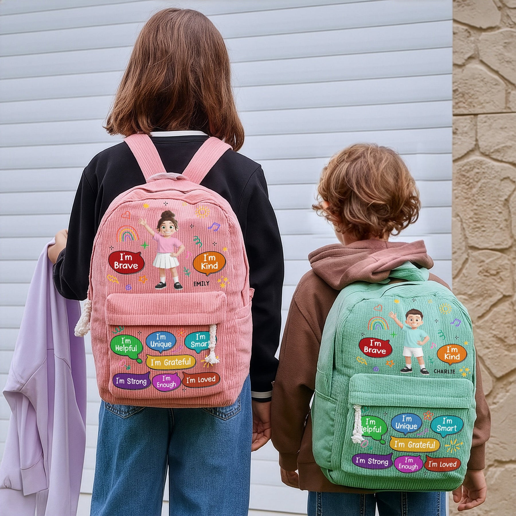 Kid Affirmation - Personalized Backpack