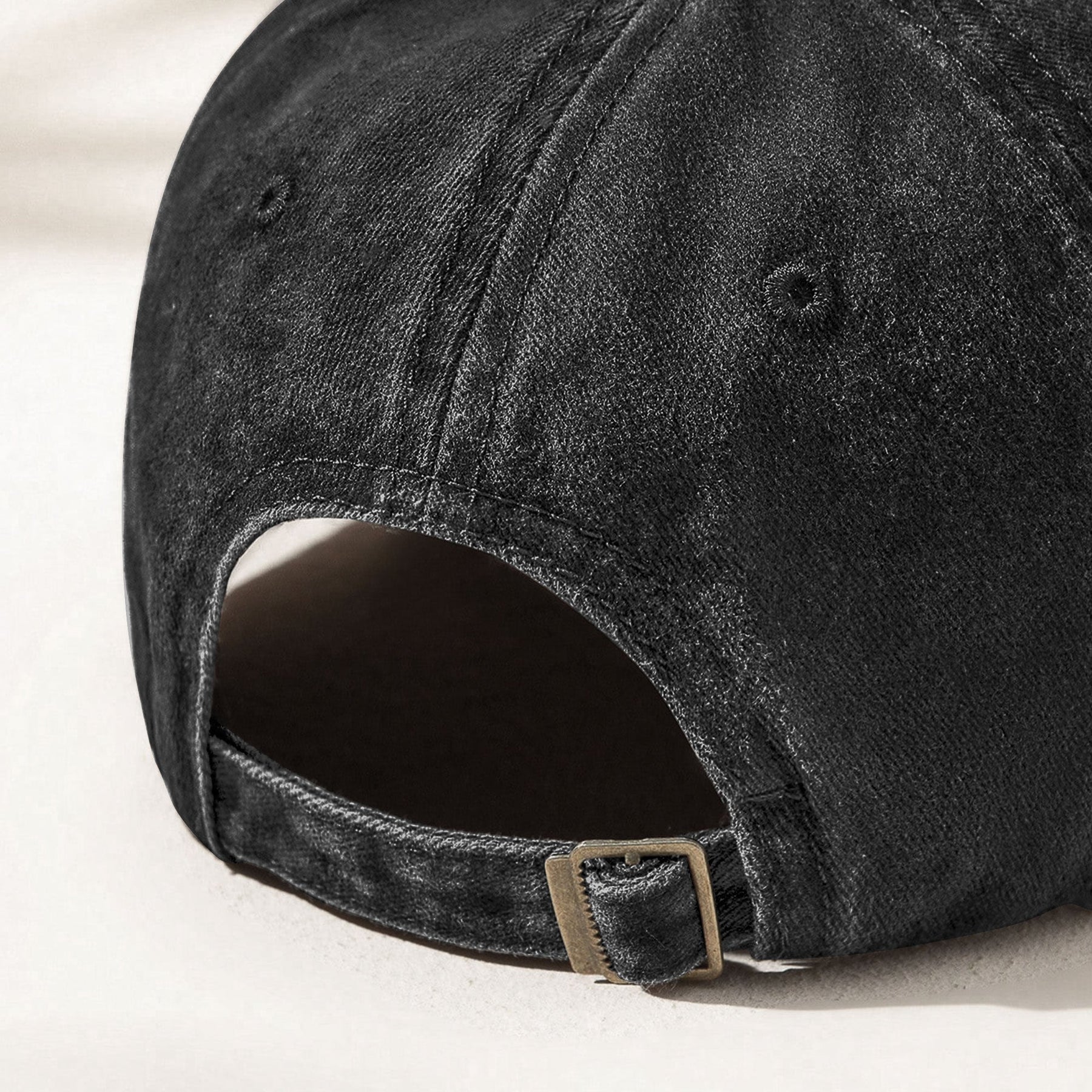Legend, Husband, Dad And Grandpa - Personalized Distressed Denim Cap