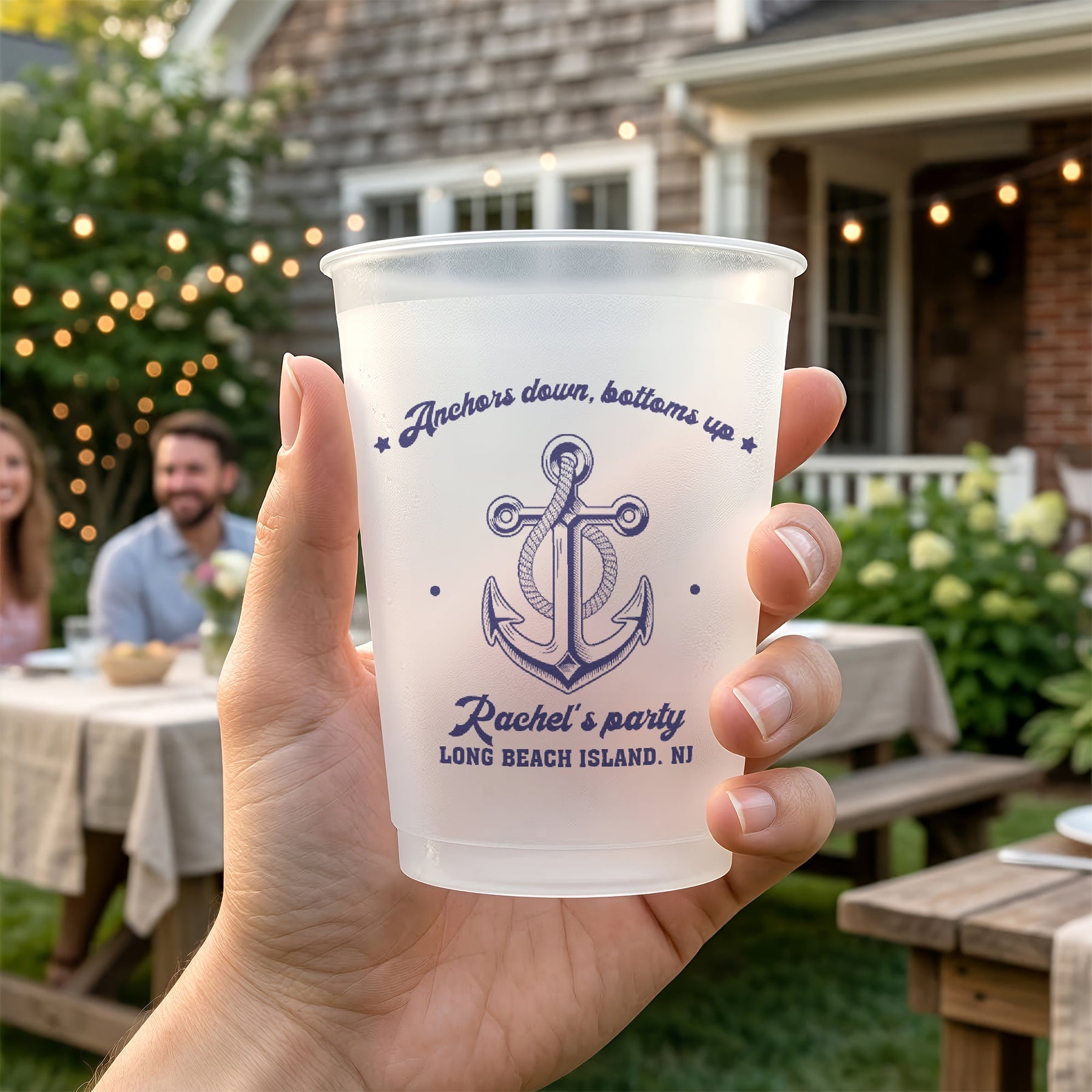 Let's Get Nauti, Party Cup - Personalized Cups