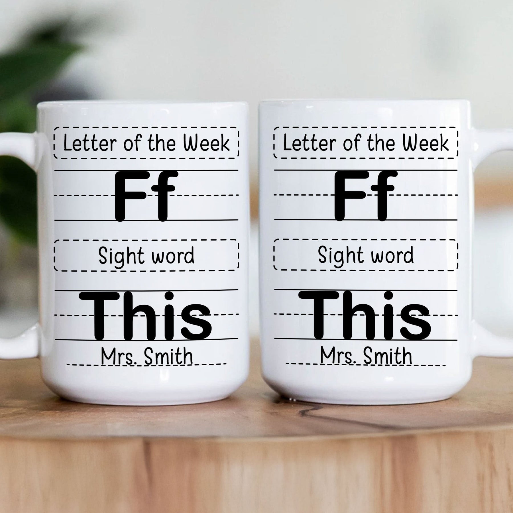 Letter Of The Week F This - Personalized Mug
