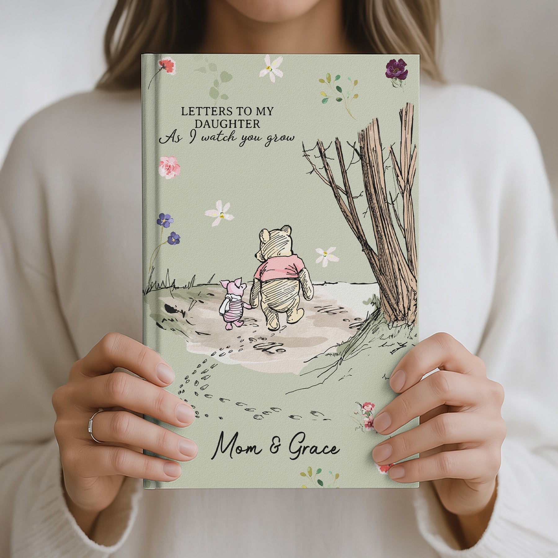 Letters To My Daughter As I Watch You Grow - Personalized Journal