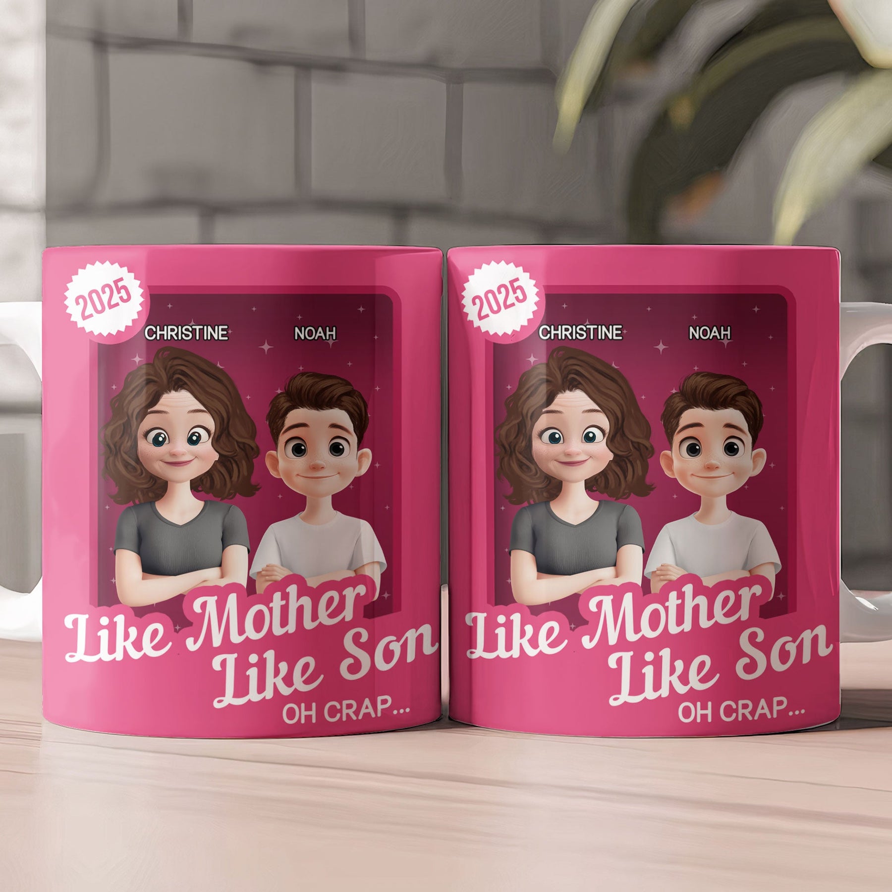 Like Mother Like Son Oh Crap Toy Box - Personalized Mug