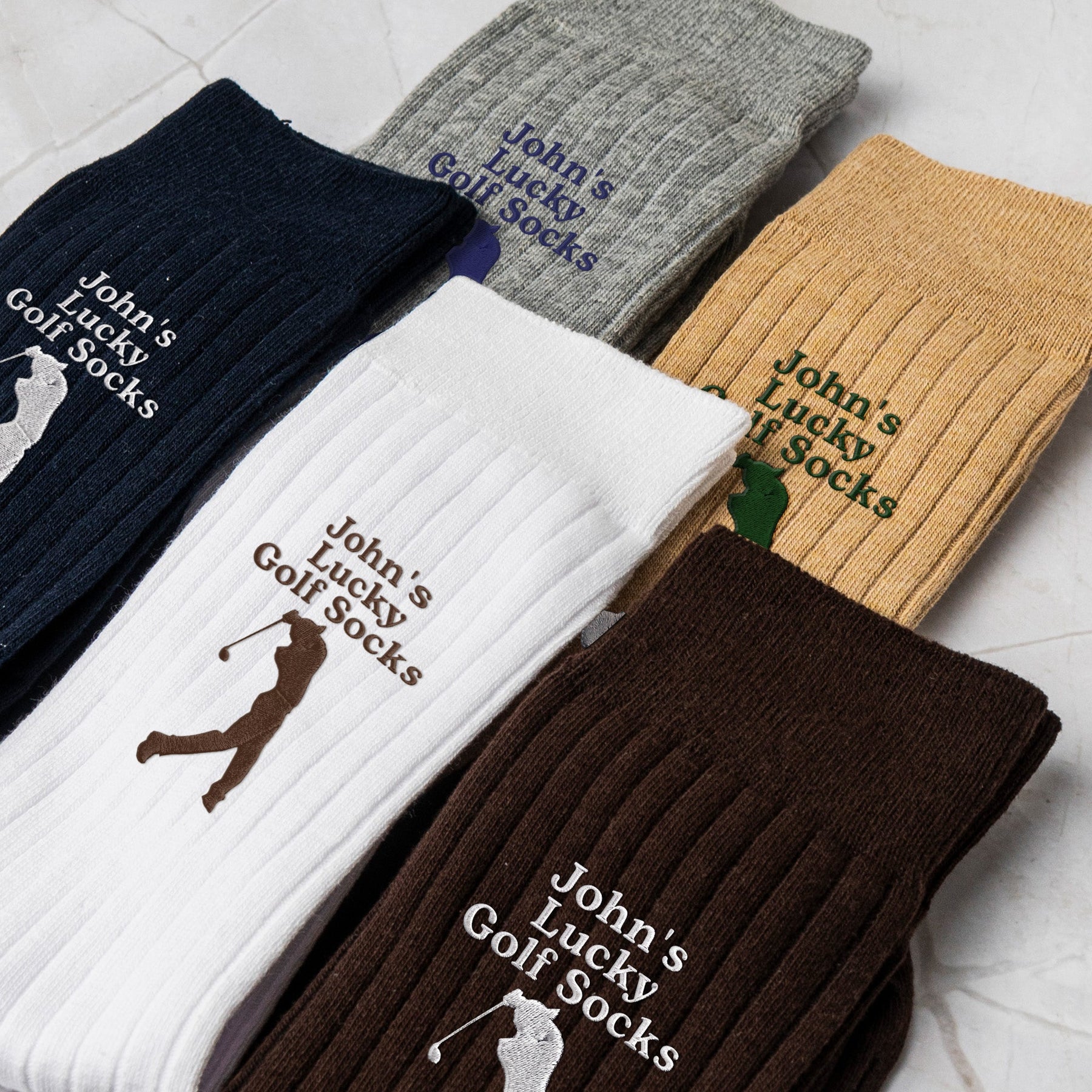 Lucky Golf Socks - Personalized Socks
