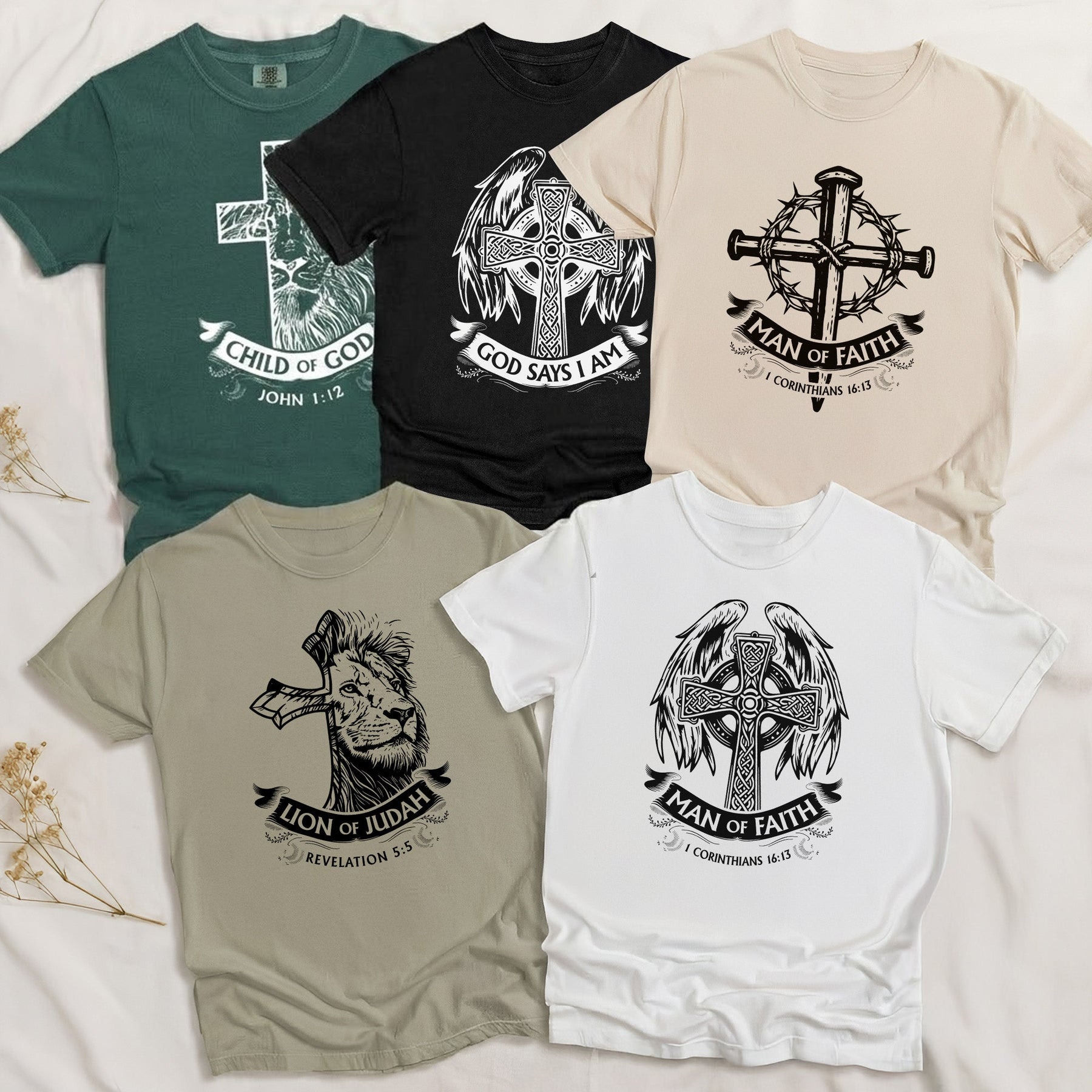 Man Of God Religious Gift For Him - Personalized Comfort Tee