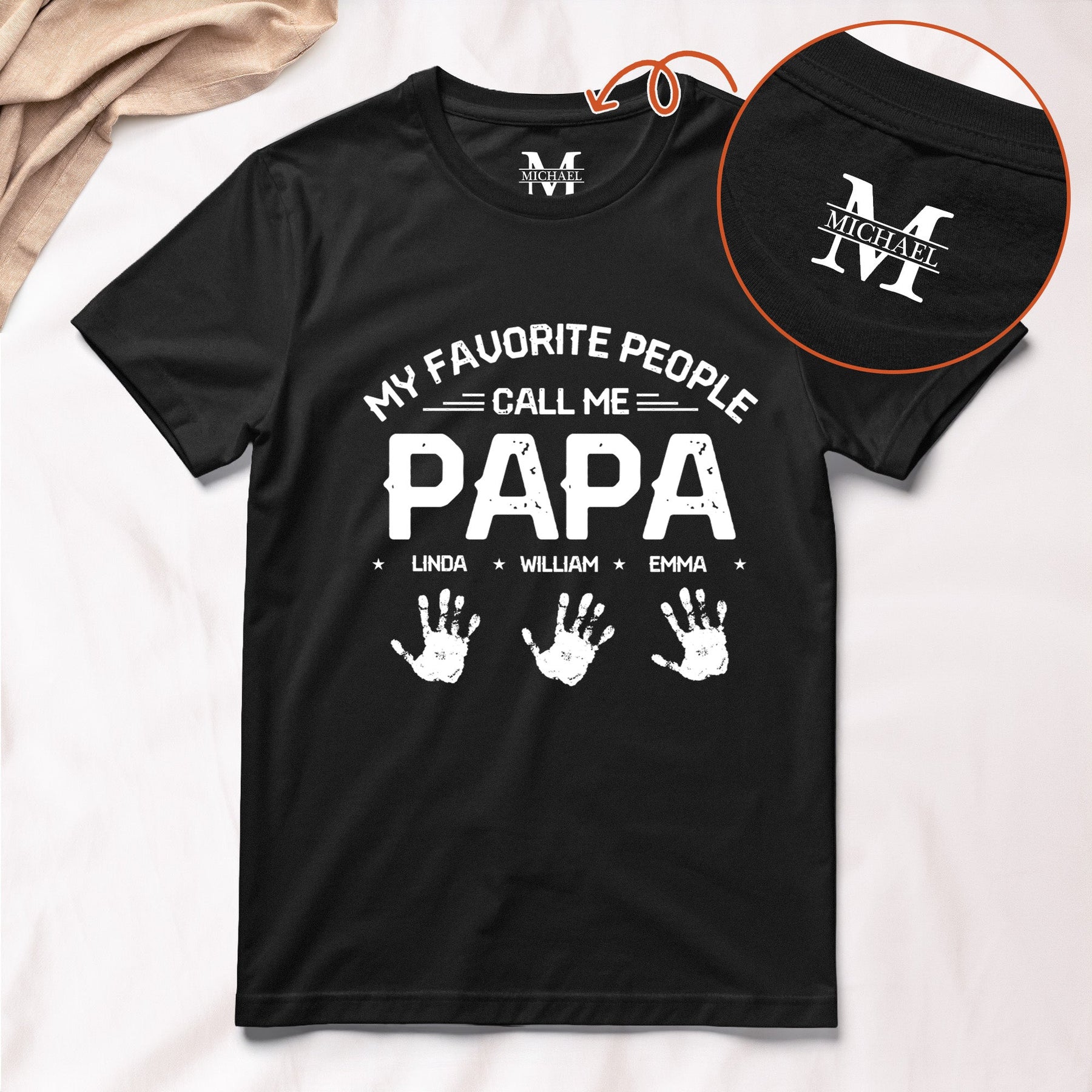 My Favorite People Call Me Papa - Personalized Shirt