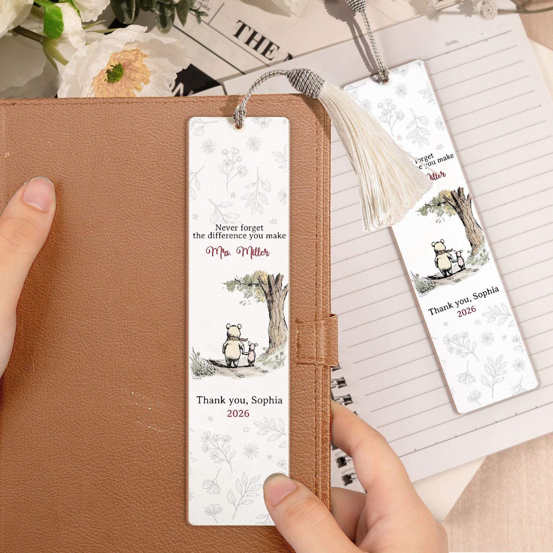 Never Forget The Difference You Make Thank You Teacher Gift - Personalized Bundle