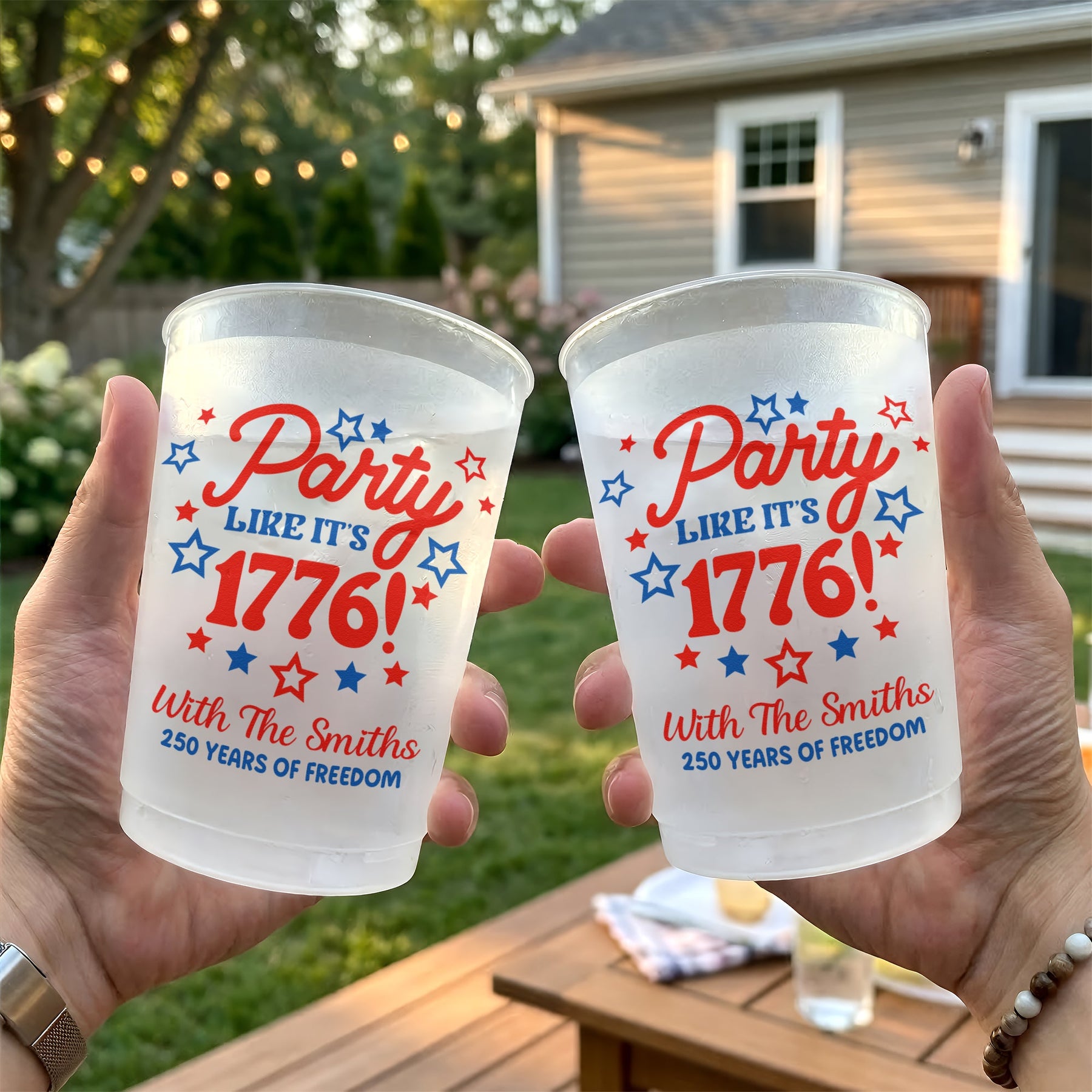 Party Like It's 1776 - Personalized Cups