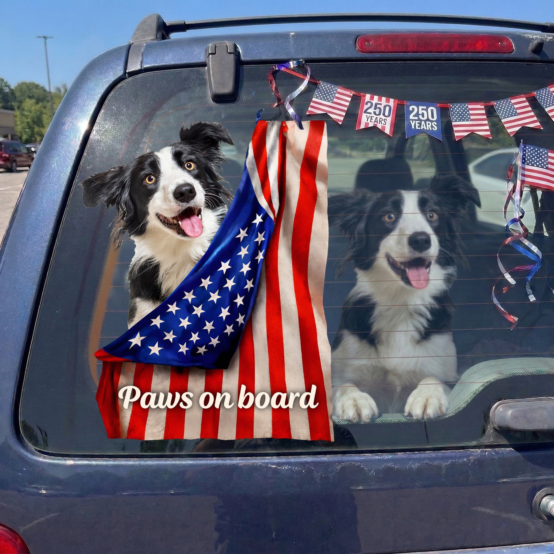 Paws On Board - Personalized Decal