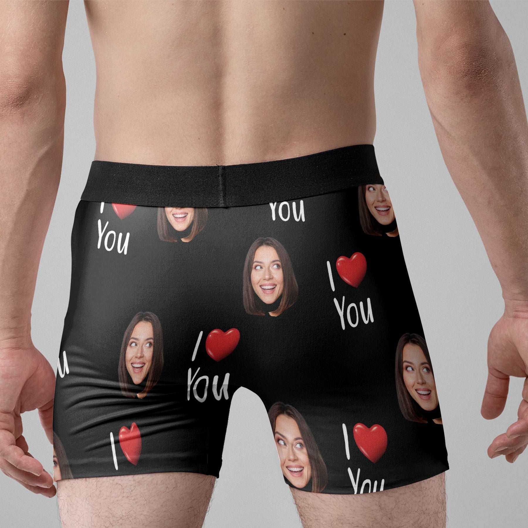 Property Of Girlfriends - Personalized Photo Men's Boxer Briefs - Birthday Gifts For Men, Him, Him, Boyfriend - Gift For Husband