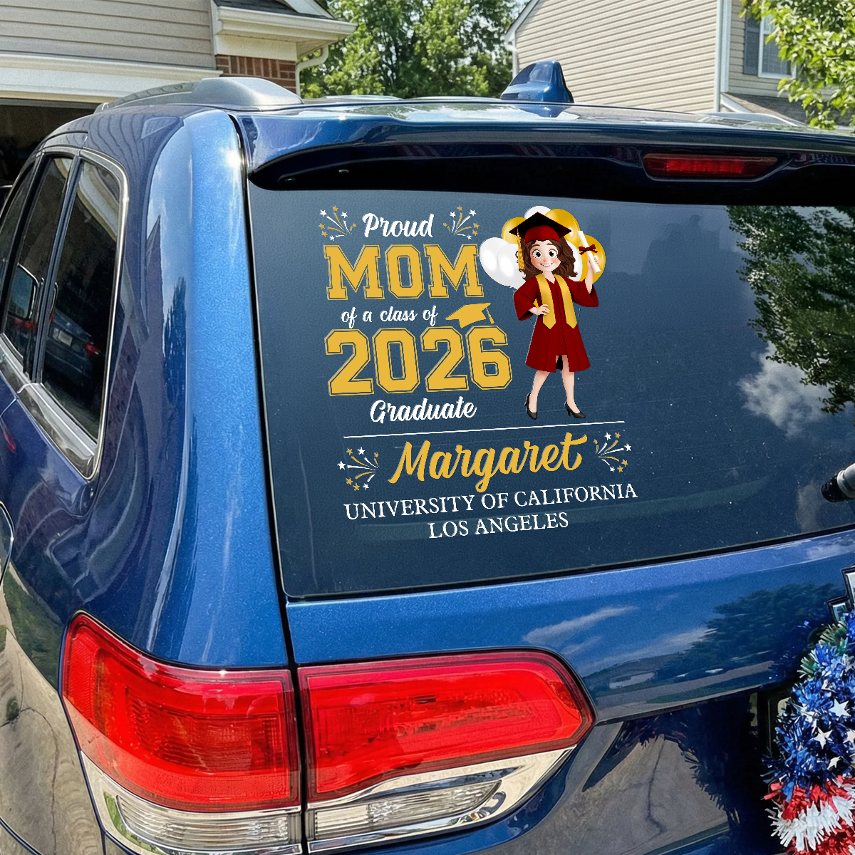 Proud Graduation - Personalized Decal
