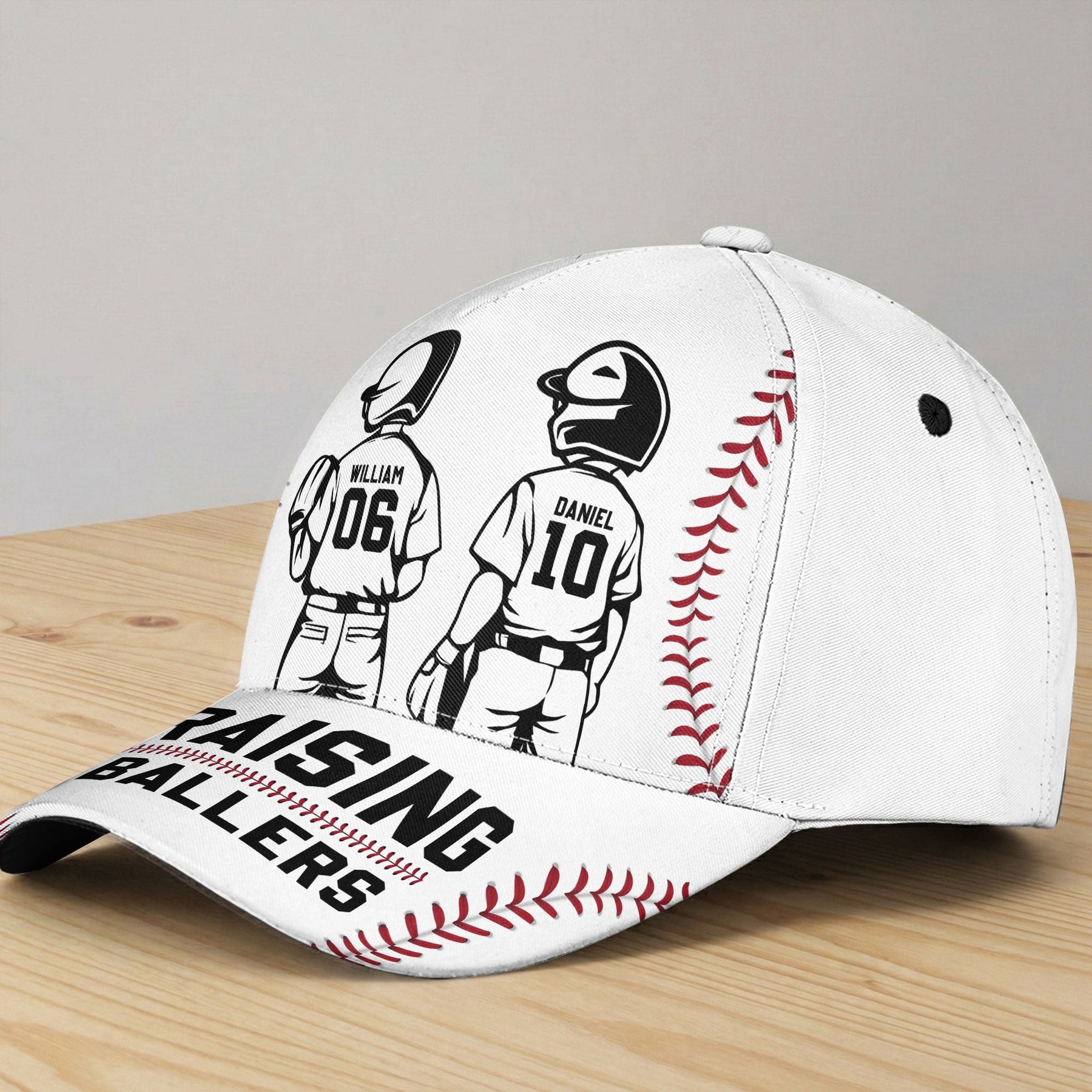 Raising Ballers - Personalized Cap