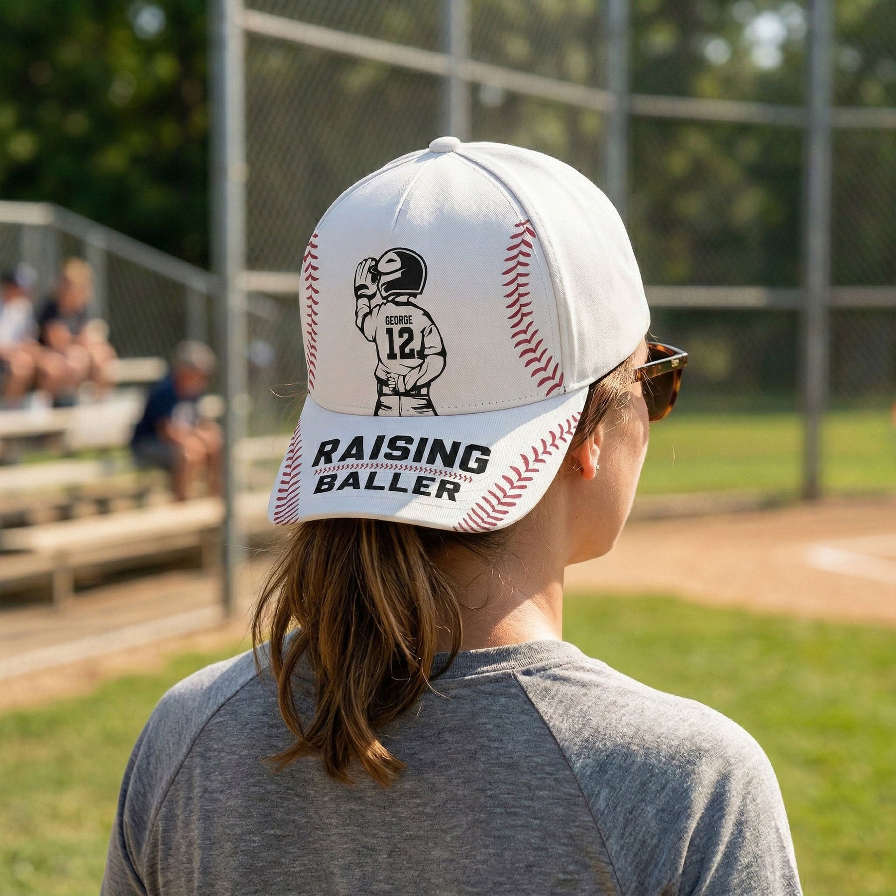 Raising Ballers - Personalized Cap
