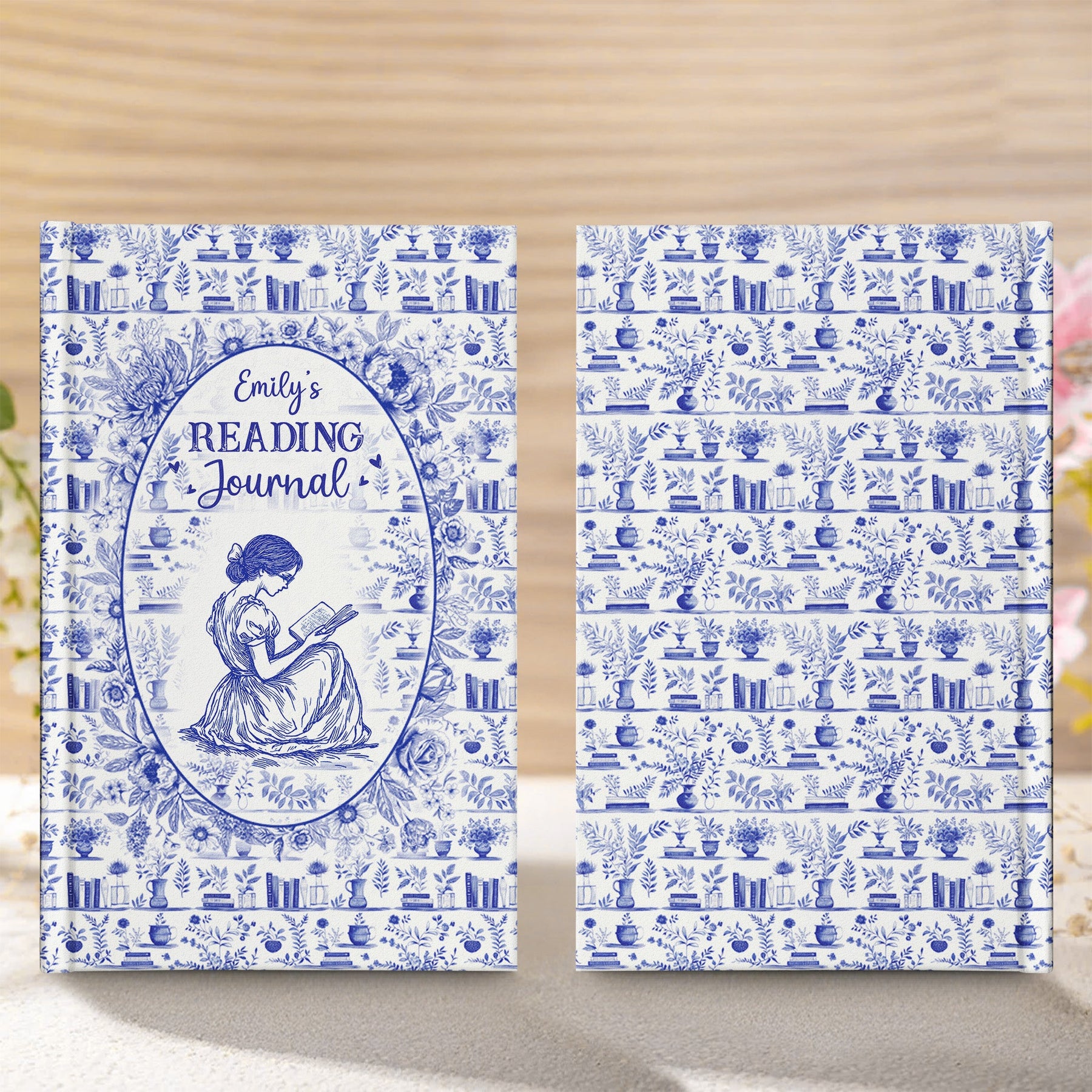 Reading Journal - Personalized Hardcover Journal