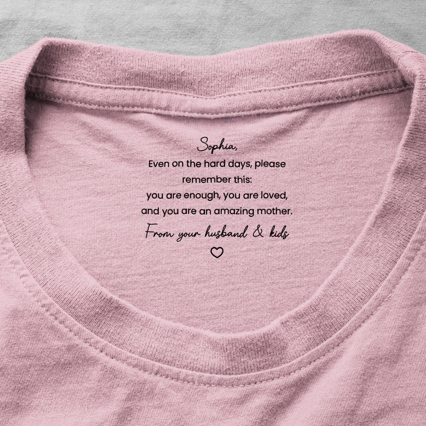 Remember This You Are Enough You Are Loved You Are An Amazing Mother Gift For Wife, Mom - Personalized Shirt