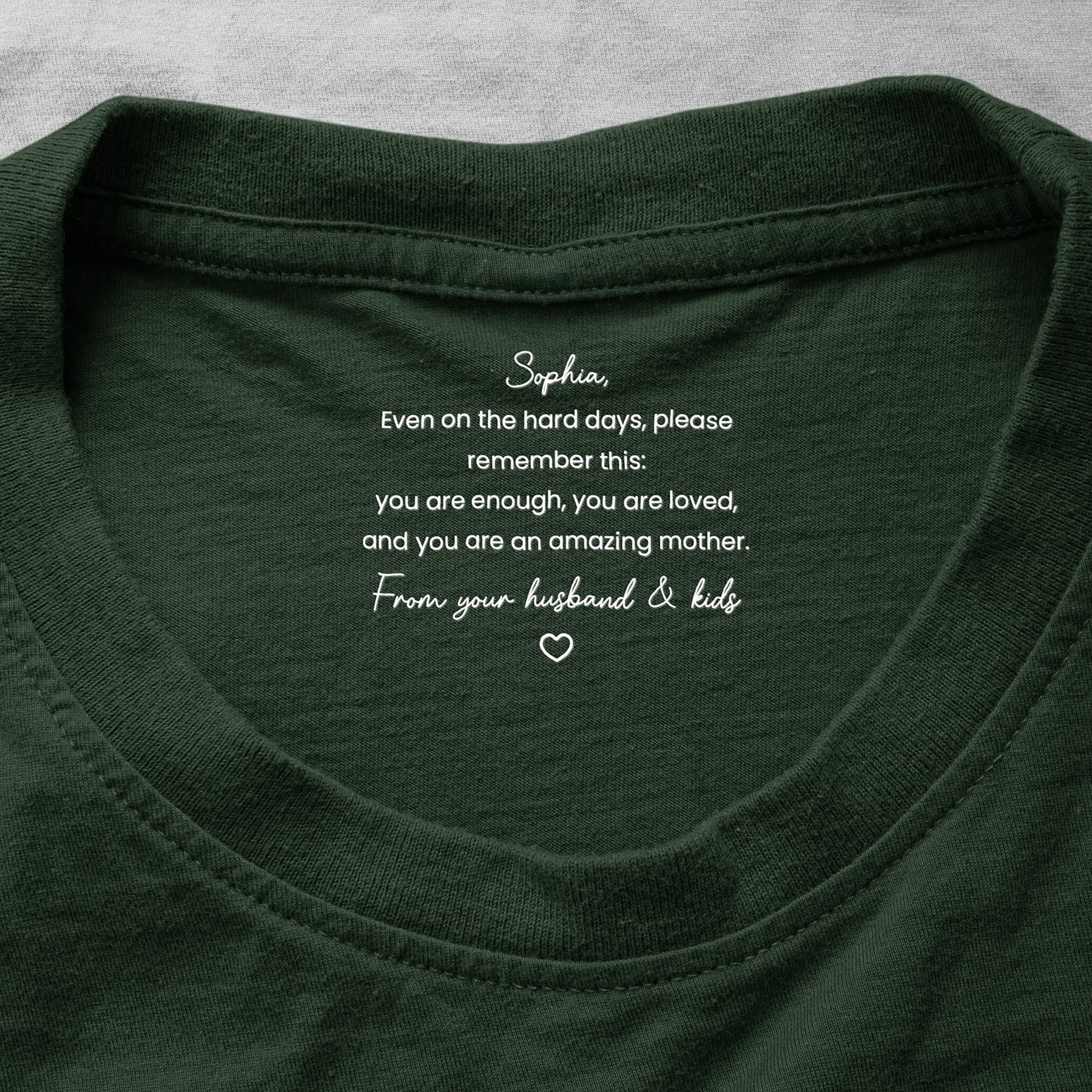 Remember This You Are Enough You Are Loved You Are An Amazing Mother Gift For Wife, Mom - Personalized Shirt