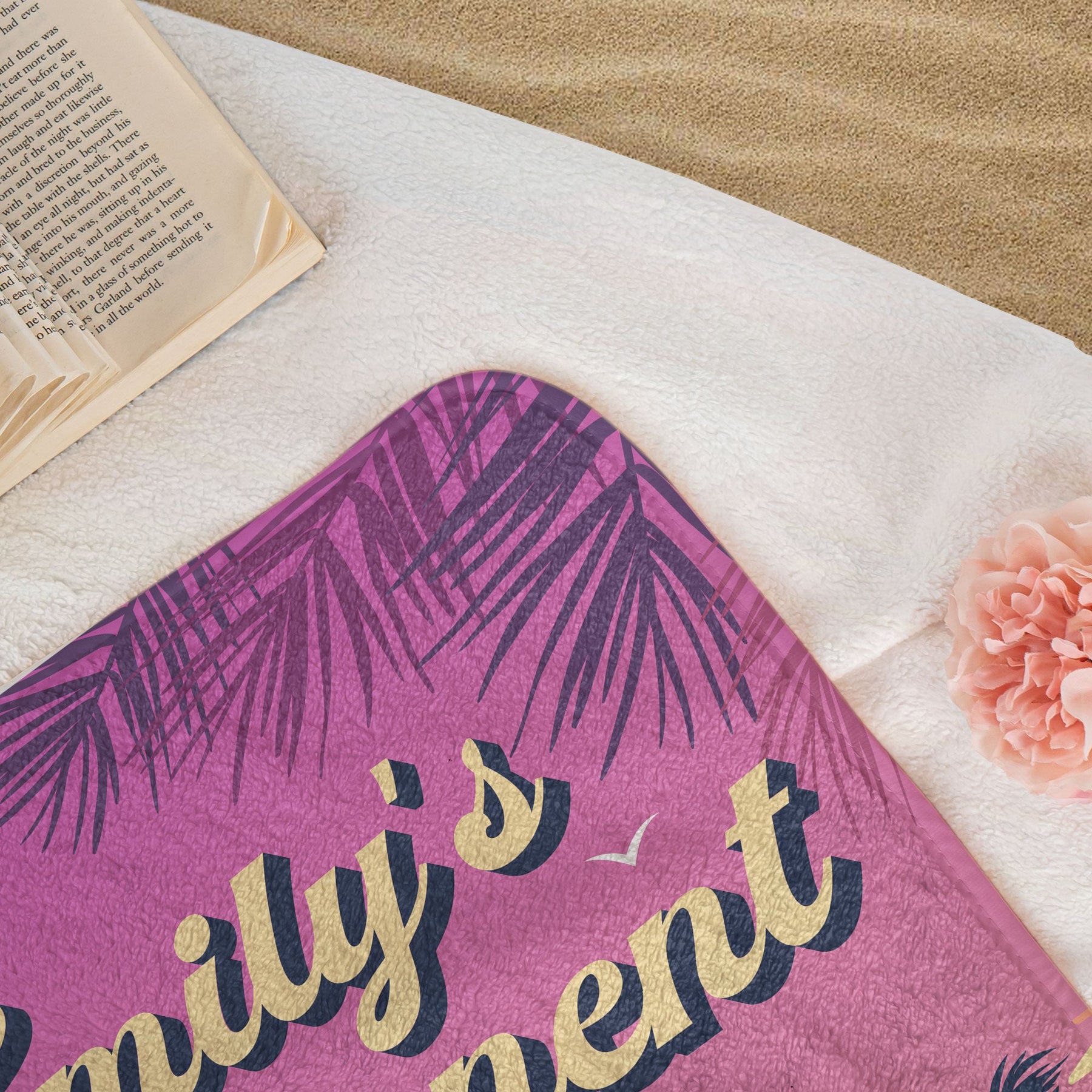 Retirement Permanent Vacation Retro Summer - Personalized Quick-Dry Beach Towel