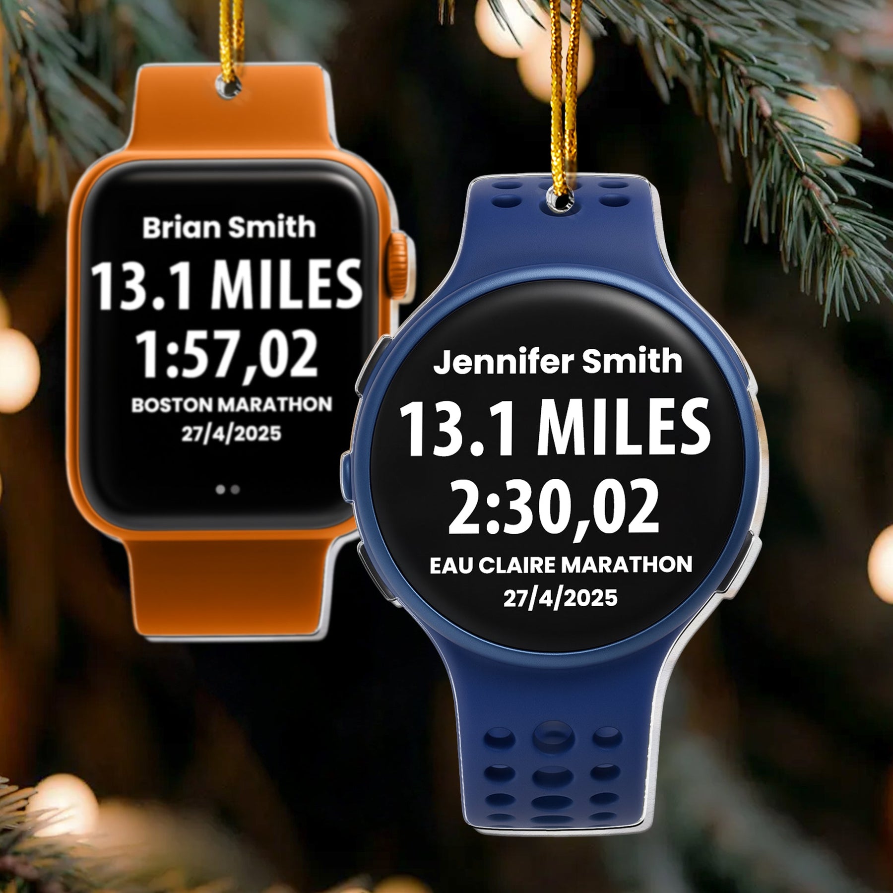Running Watch - Personalized Acrylic Ornament