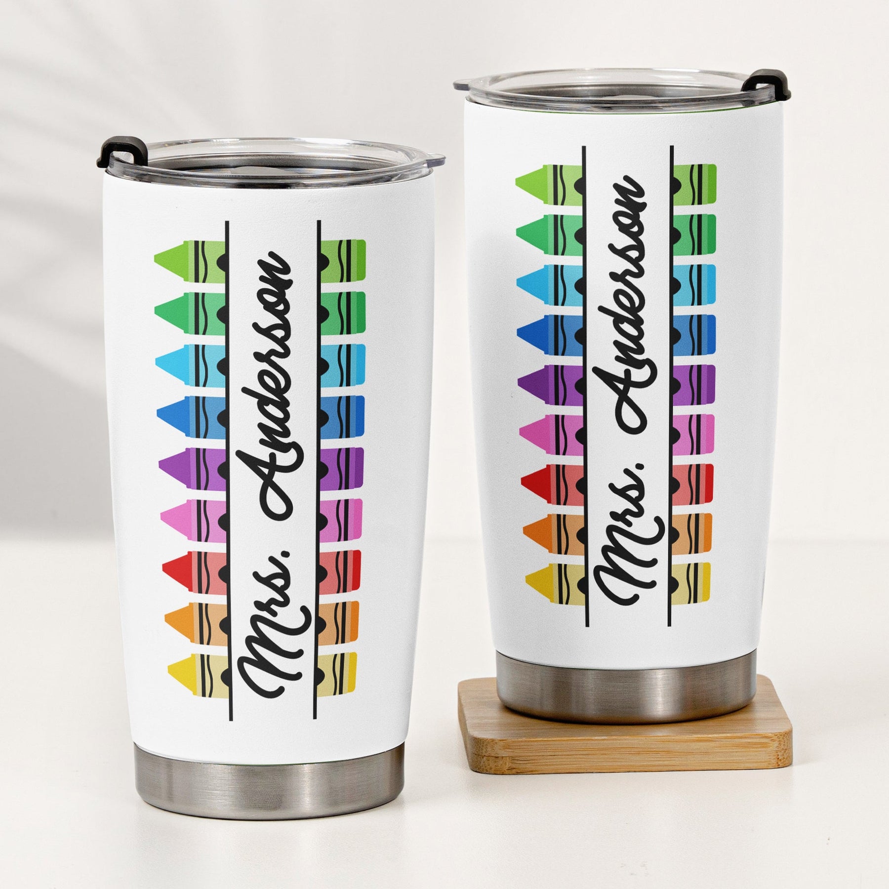 Teacher Custom Name Appreciation End Of Year Gift - Personalized Tumbler