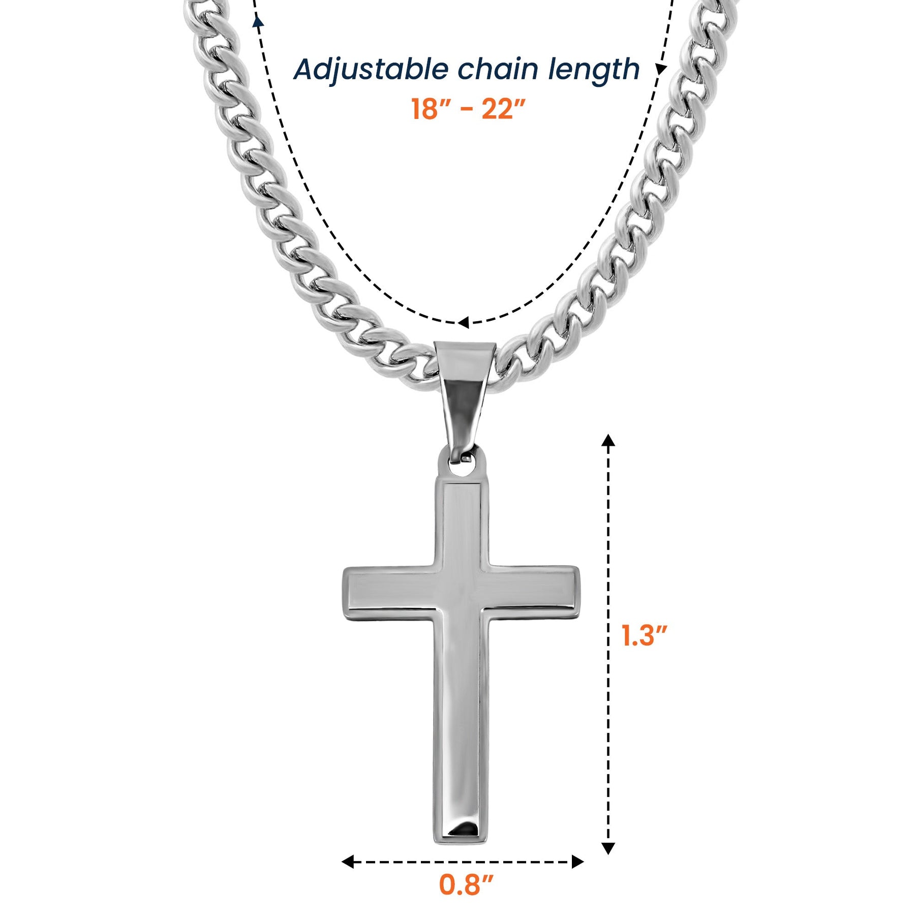 The Day I Met You I Found My Missing Piece - Personalized Cross Necklace With Card