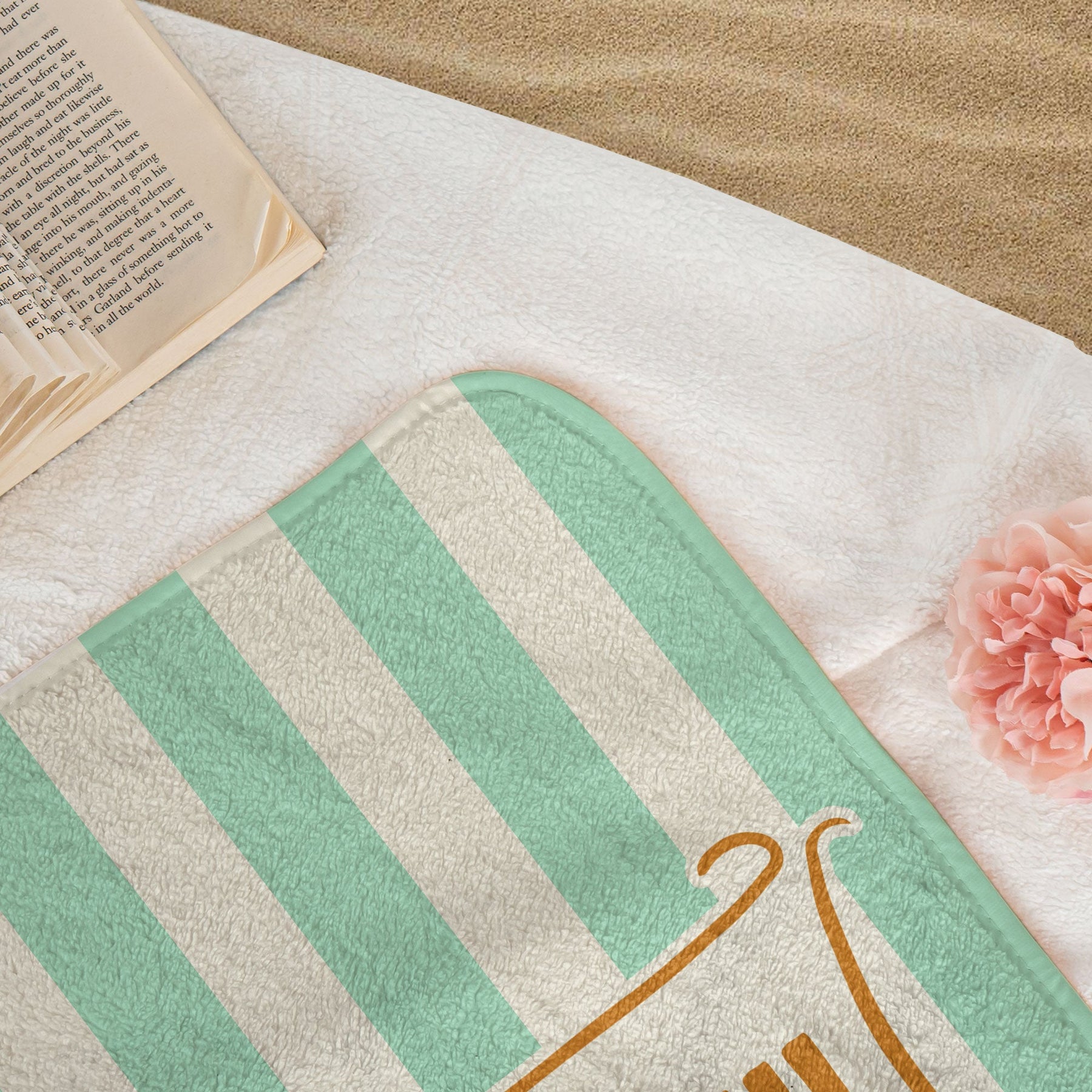 The Girls Are Drinking Again - Personalized Quick-Dry Beach Towel