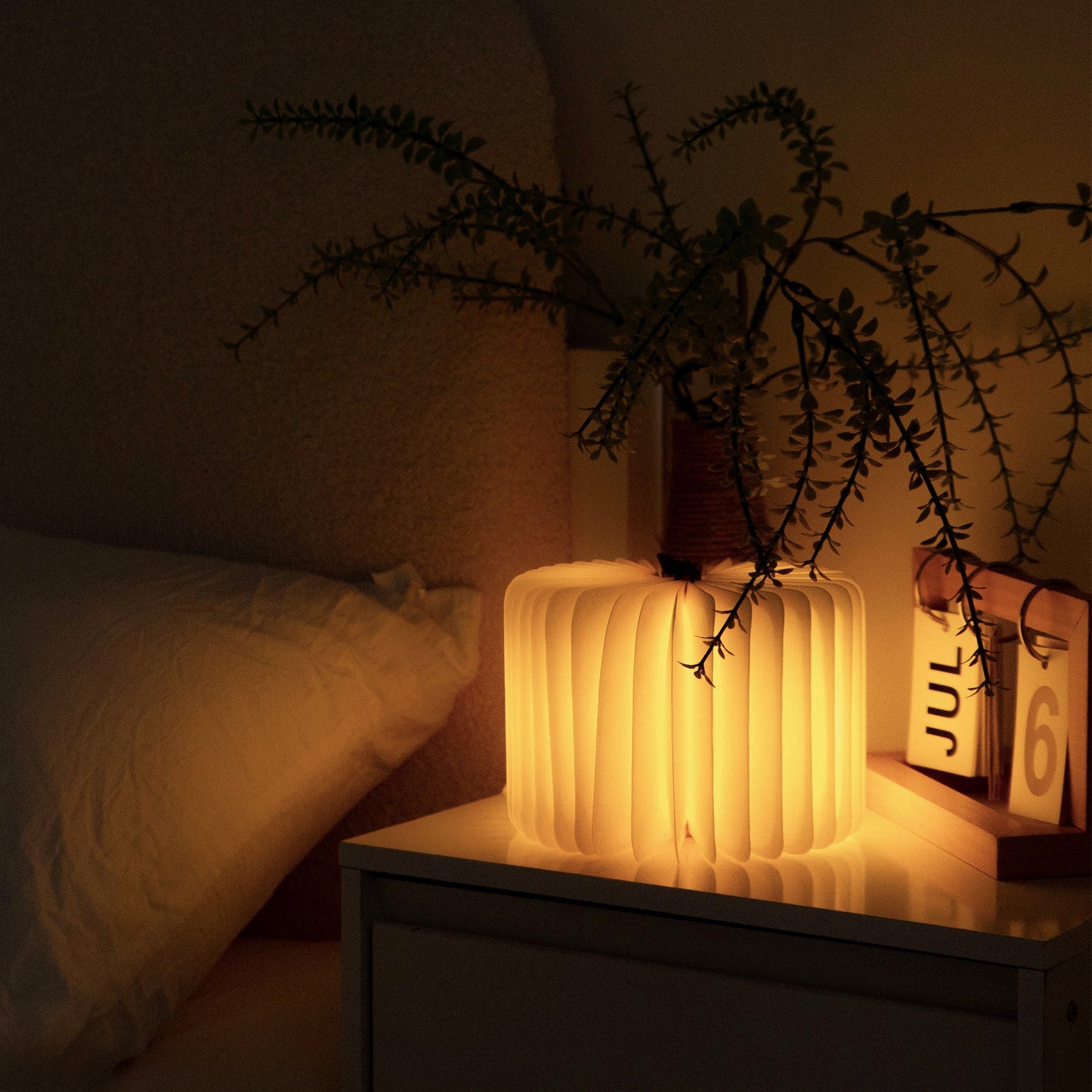 The Story Of Us, Together Since - Personalized Book Lamp