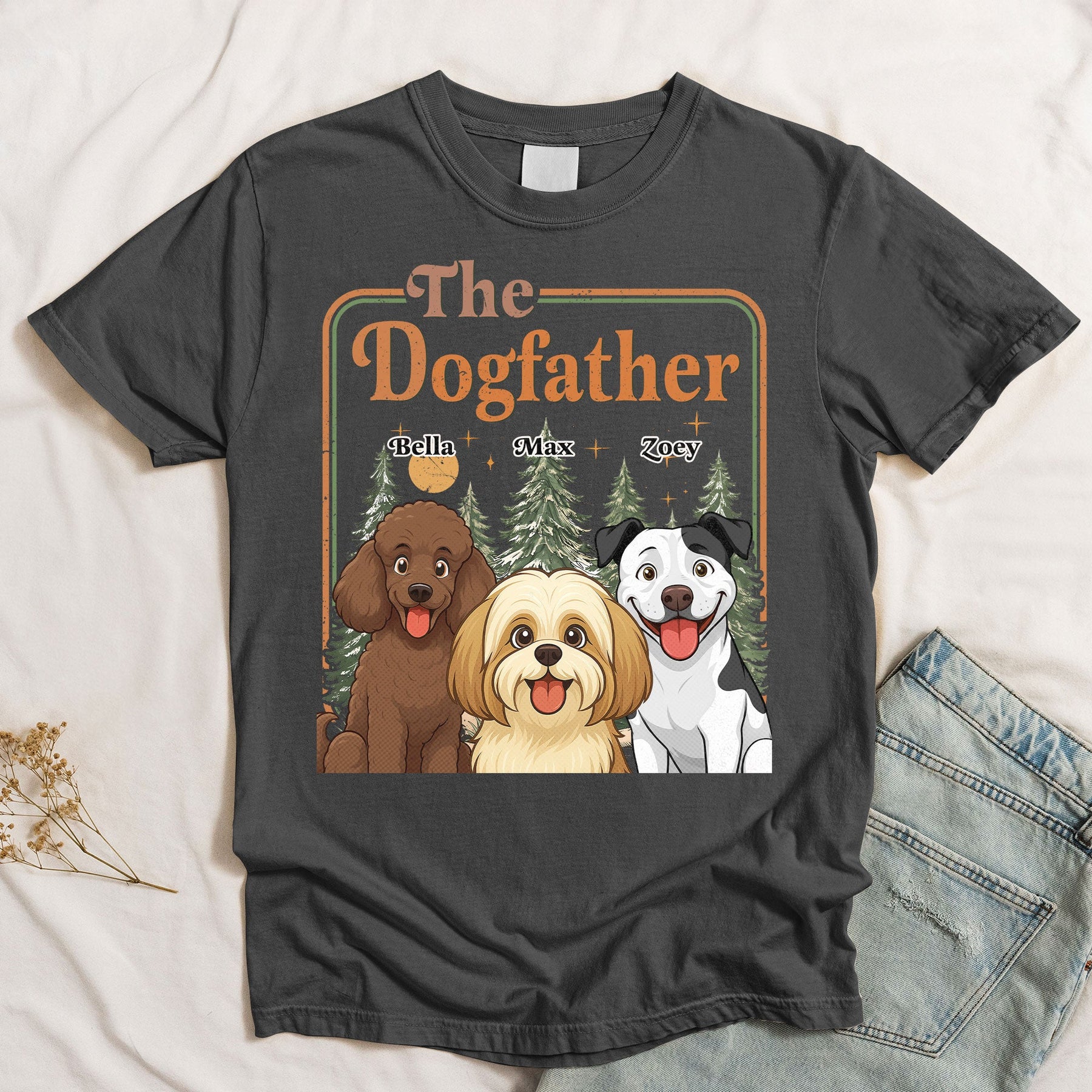 The Dogfather - Personalized Shirt