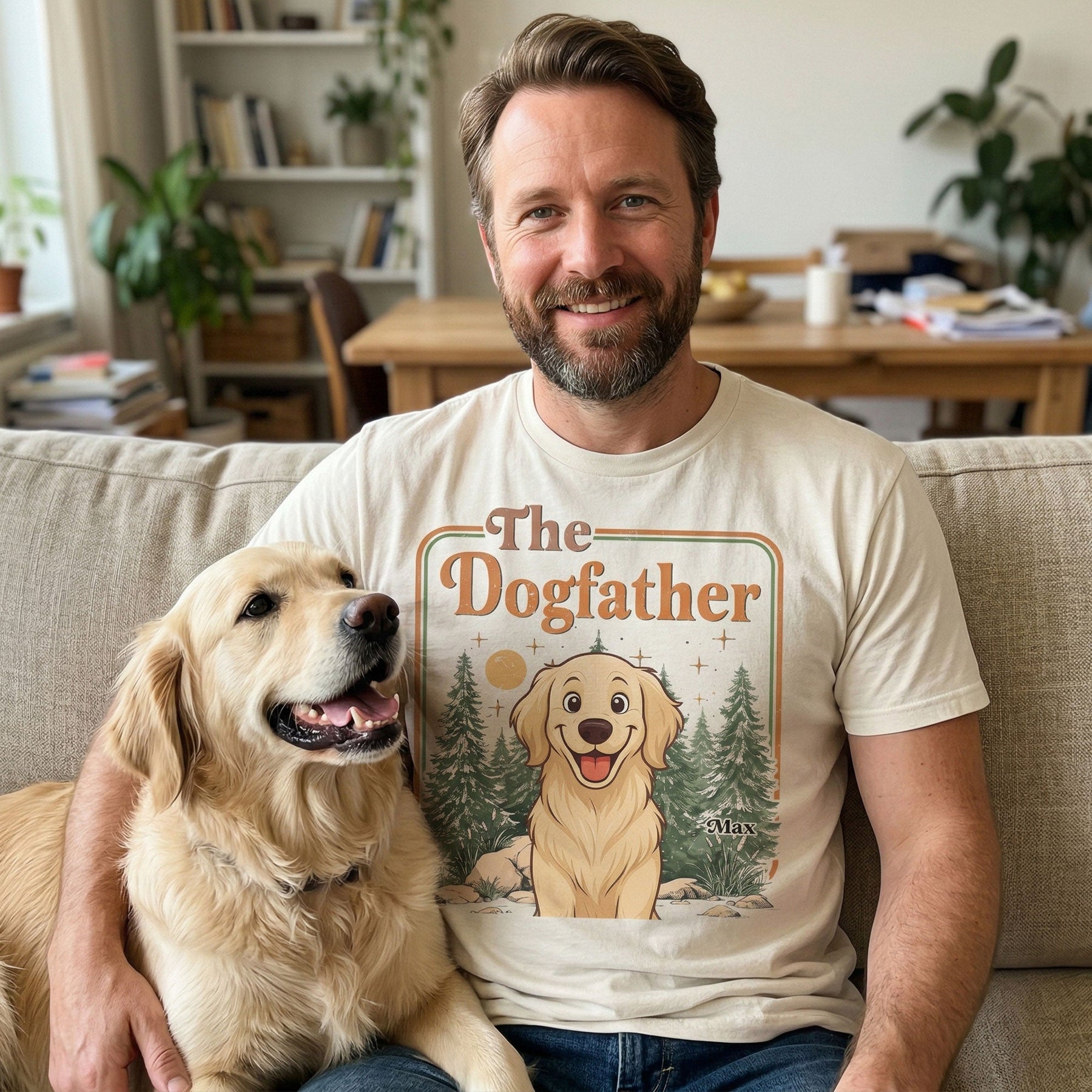 The Dogfather - Personalized Shirt