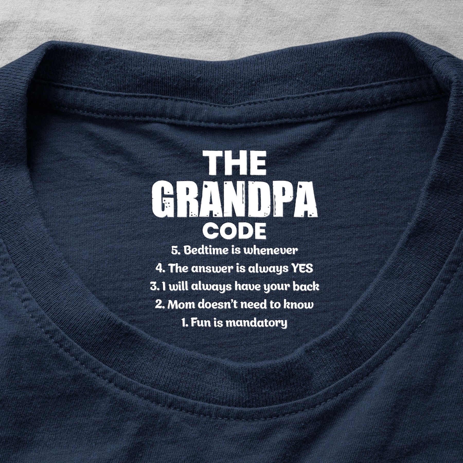 The Grandpa Code - Personalized Shirt
