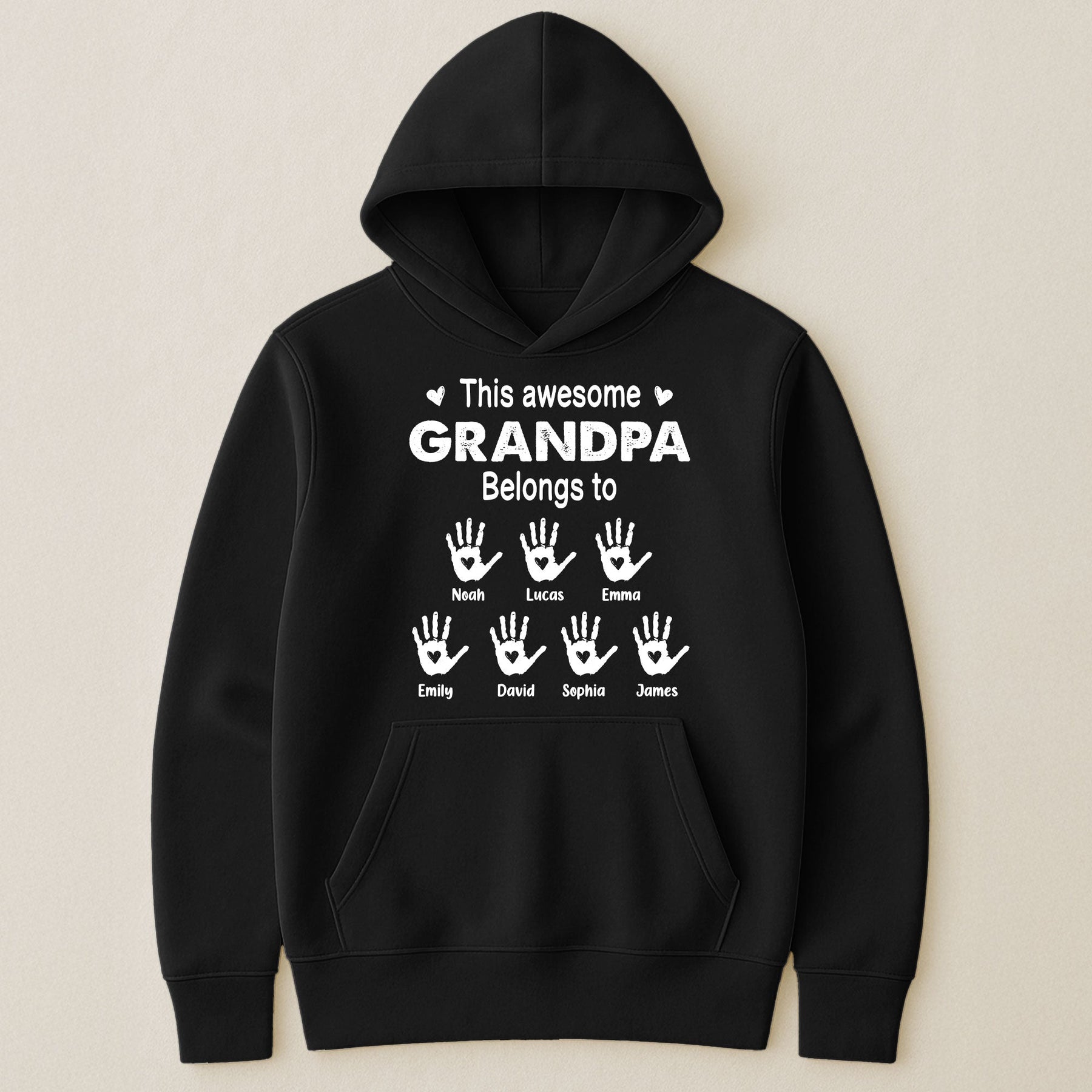 This Awesome Grandpa Belongs To - Personalized Shirt