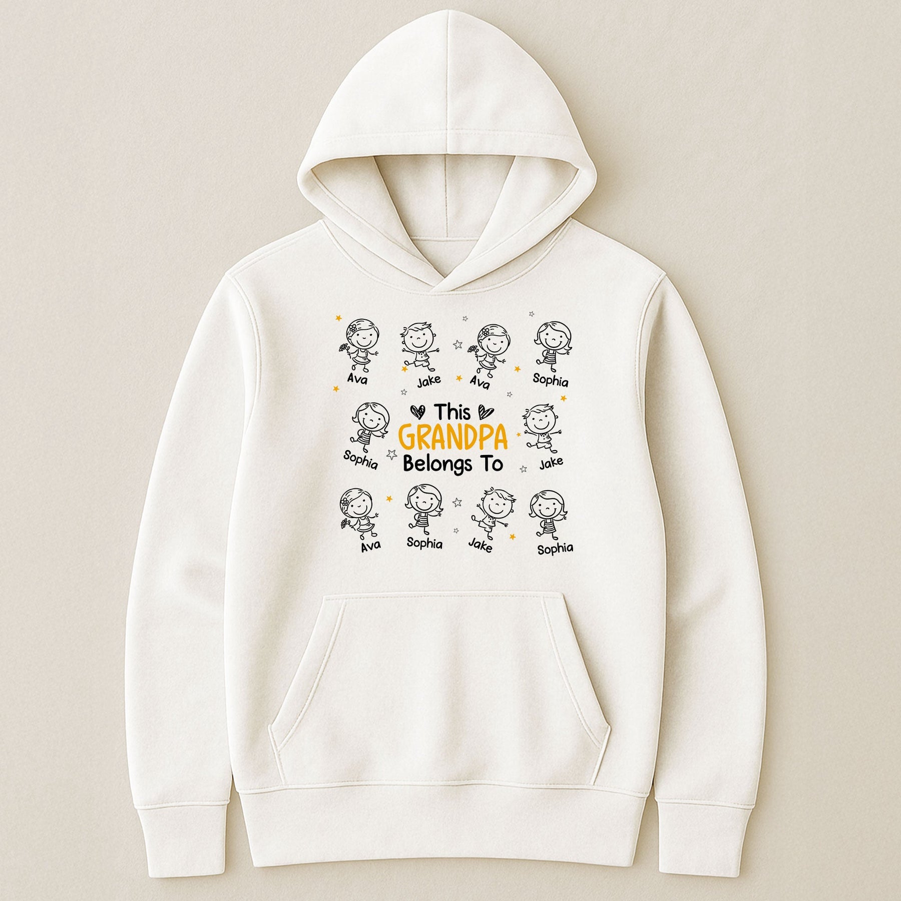 This Grandpa Belongs To Doodle - Personalized Shirt