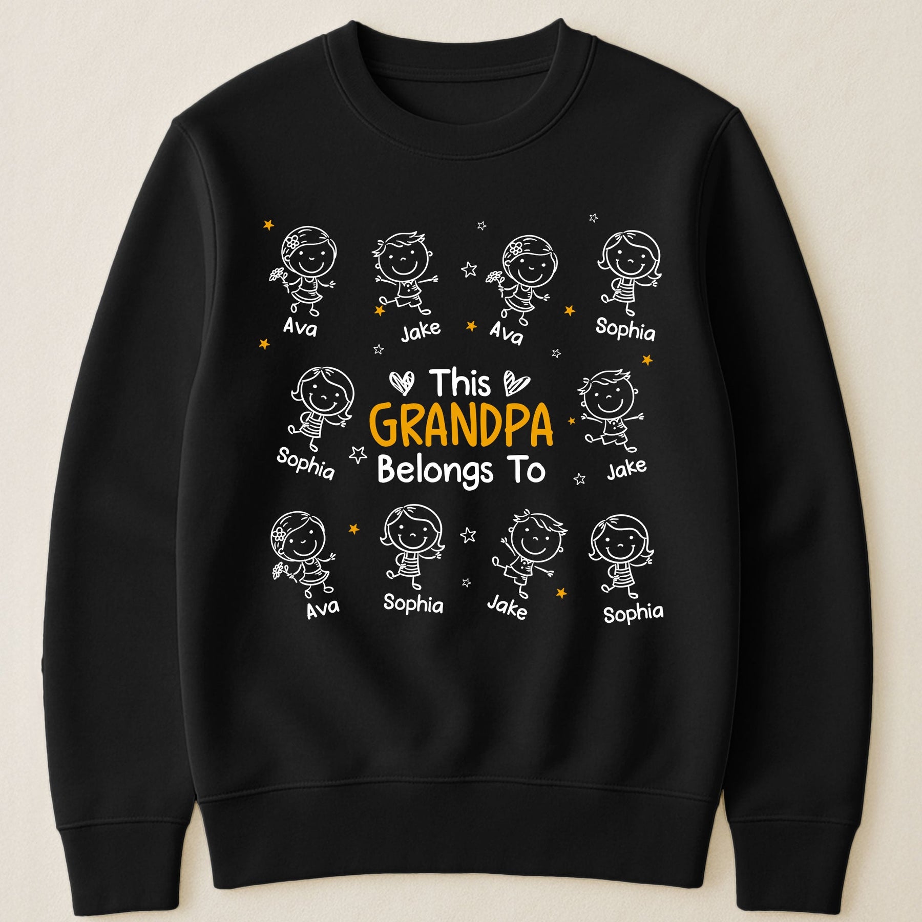 This Grandpa Belongs To Doodle Ver - Personalized Shirt