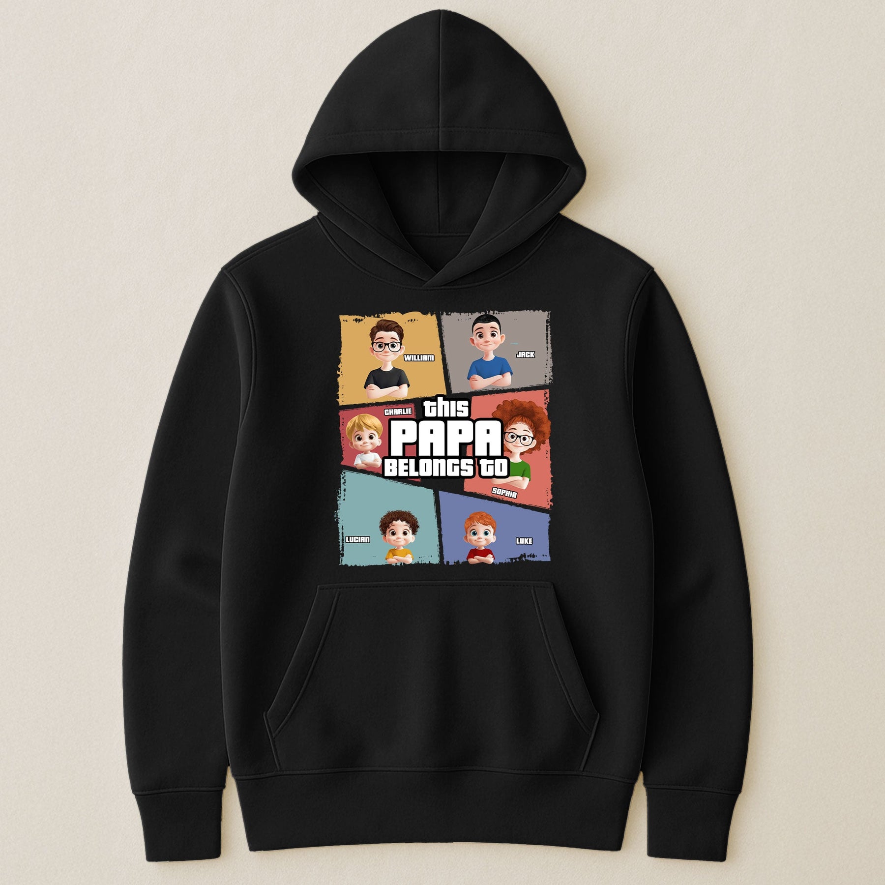 This Grandpa Belongs To - Personalized Shirt