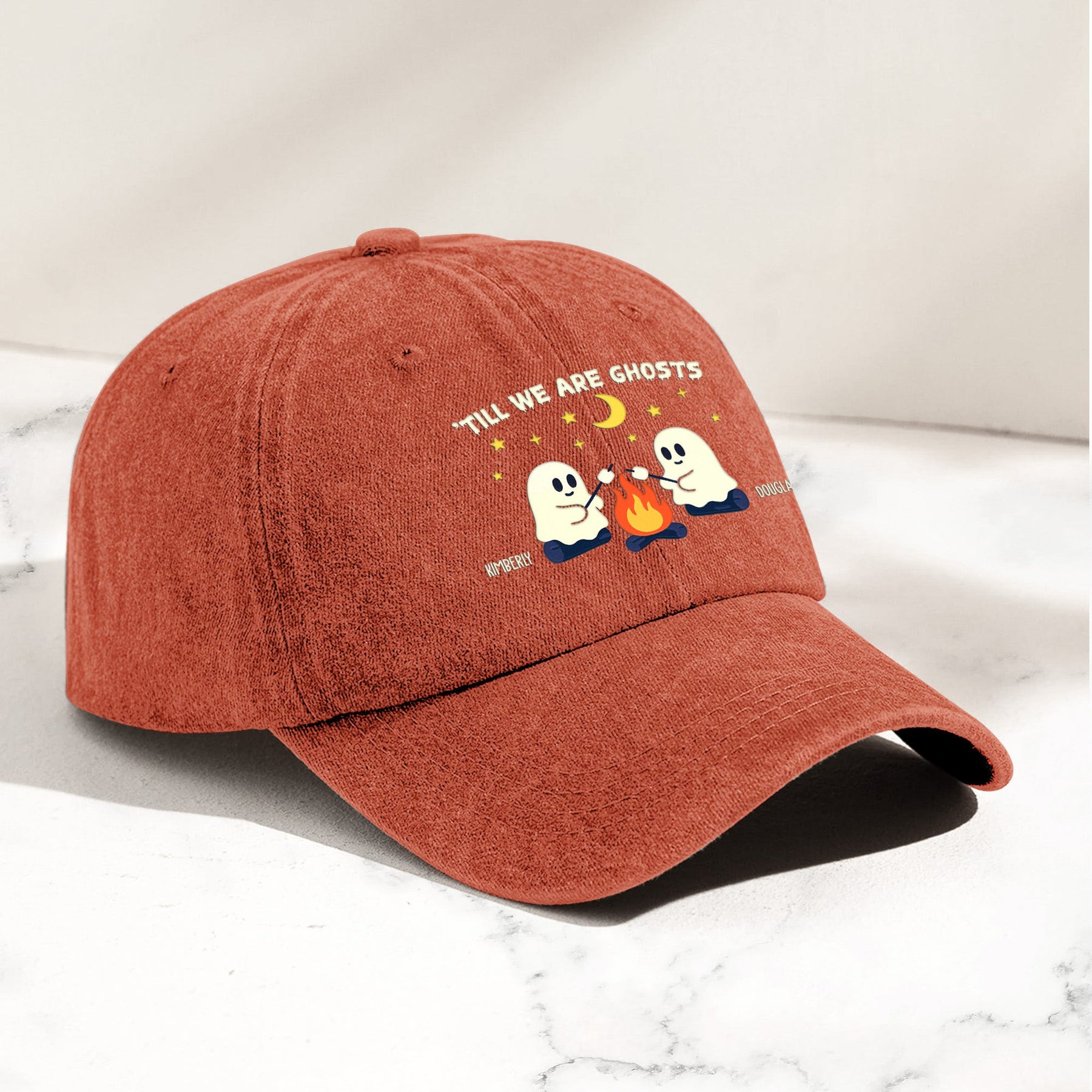 Till We Are Ghosts - Personalized Distressed Denim Cap