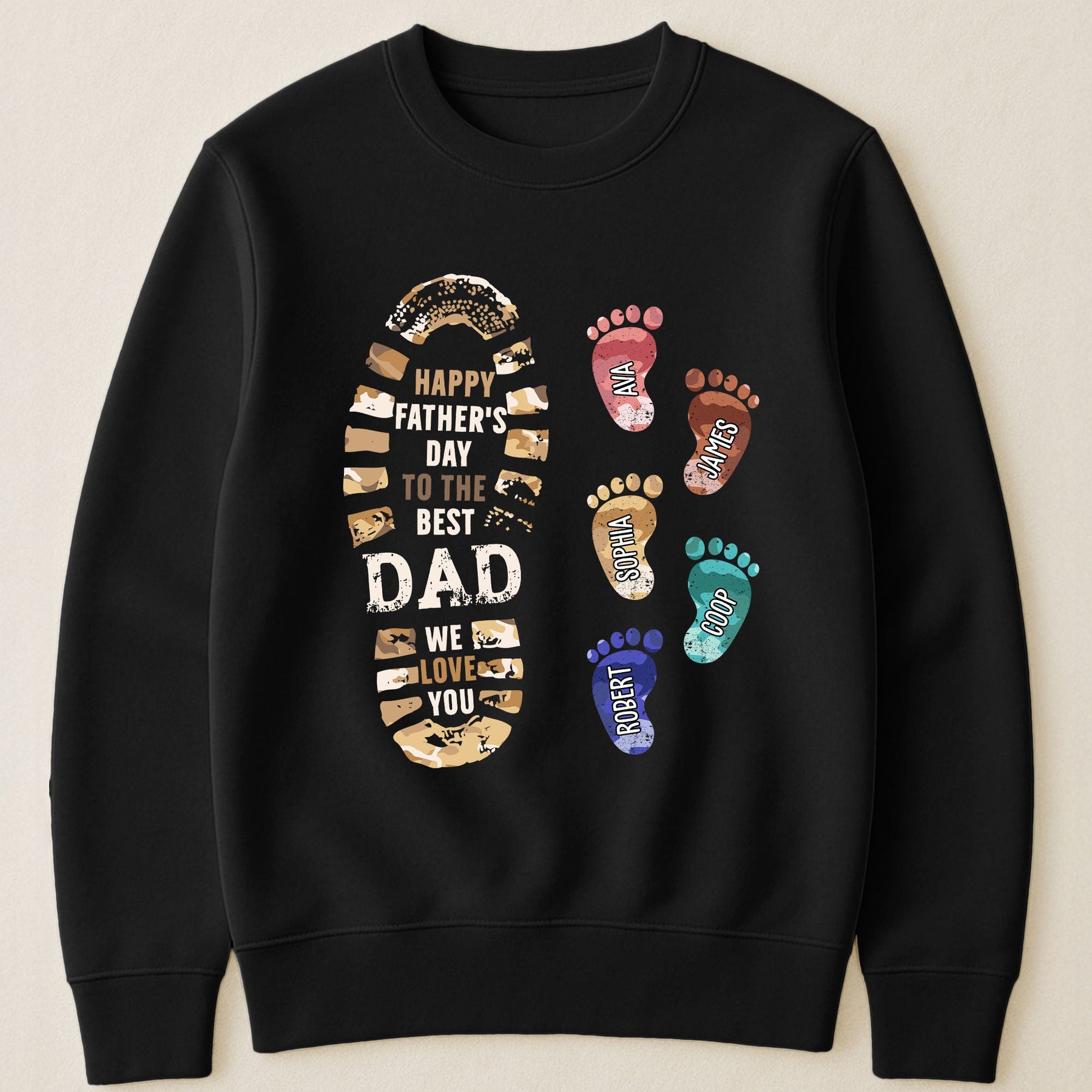 To The Best Dad - Personalized Shirt