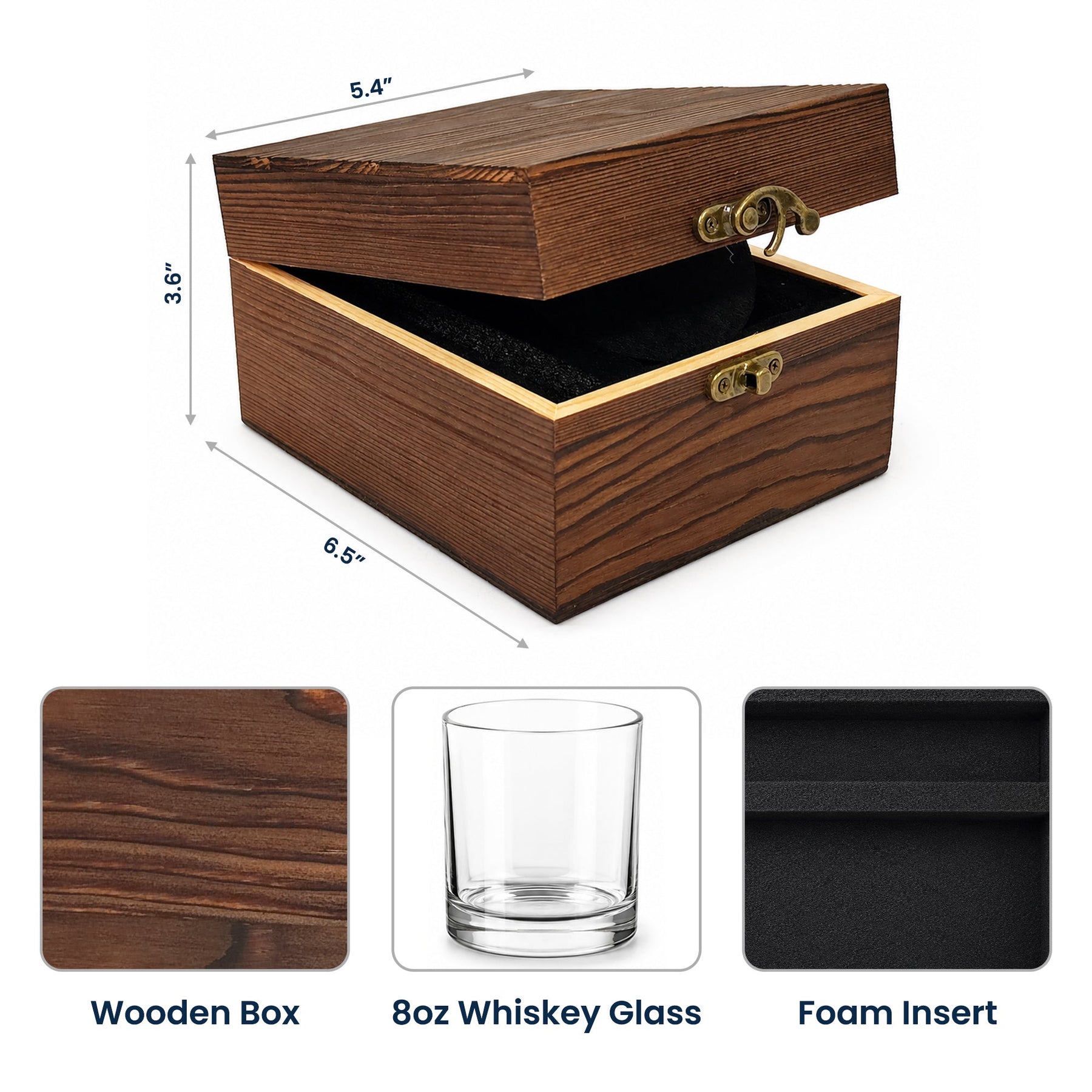 Turns Out I Like You A Lot More Than I Had Originally Planned - Fun Anniversary Gift For Him - Personalized Whiskey Glass Set